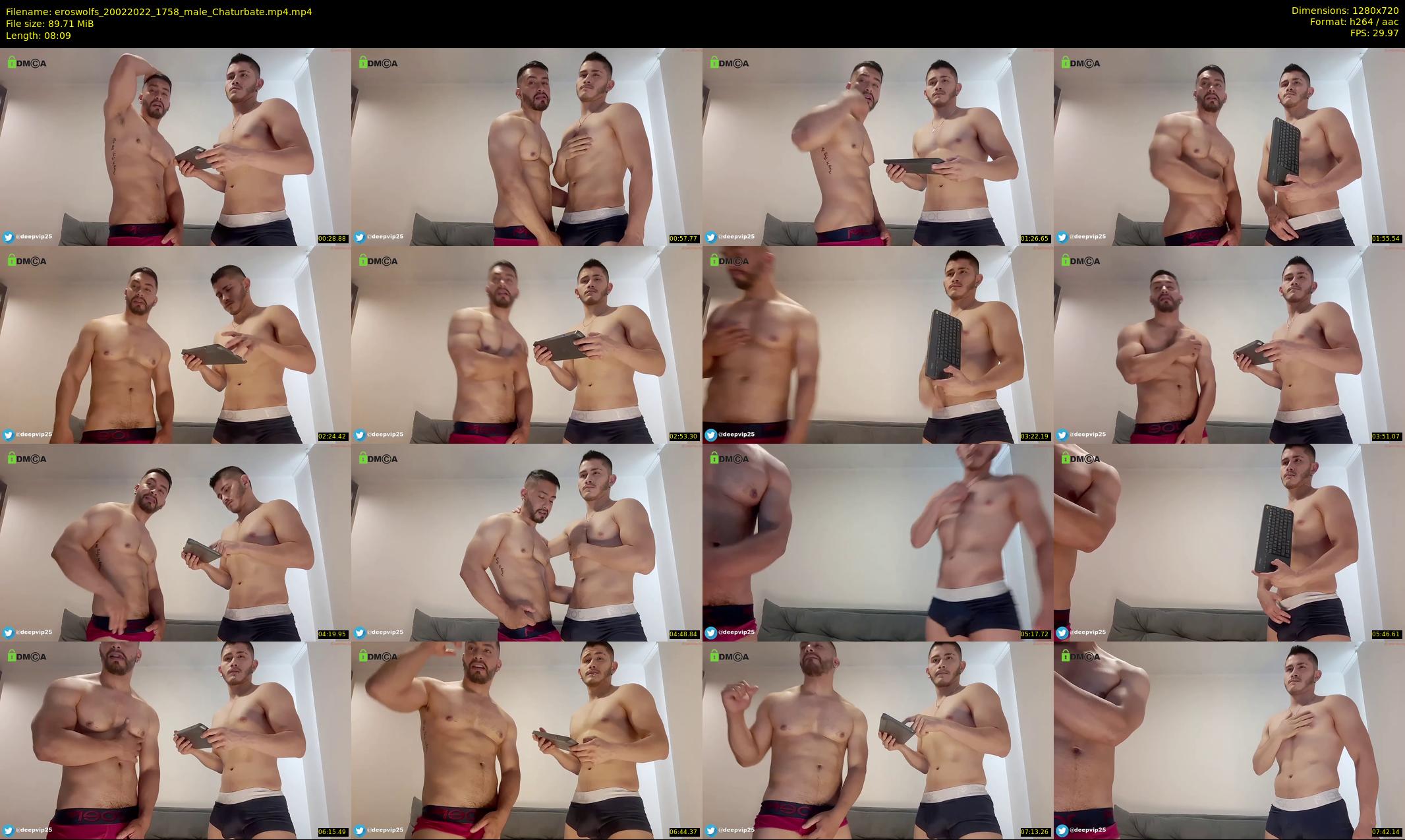 eroswolfs — 9 minute Chaturbate male cam show recording, 720p, Feb 20, 2022