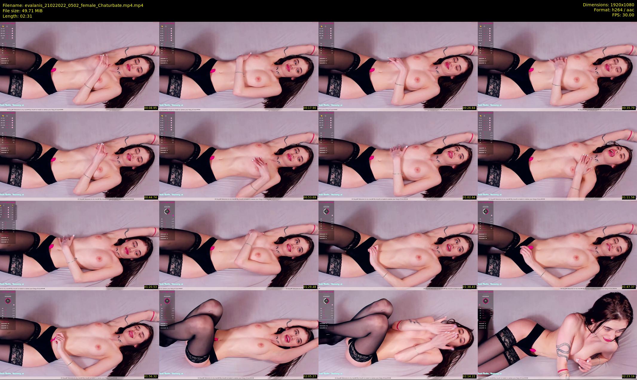 evalanis — 3 minute Chaturbate couple cam show recording, 1080p, Feb 21, 2022