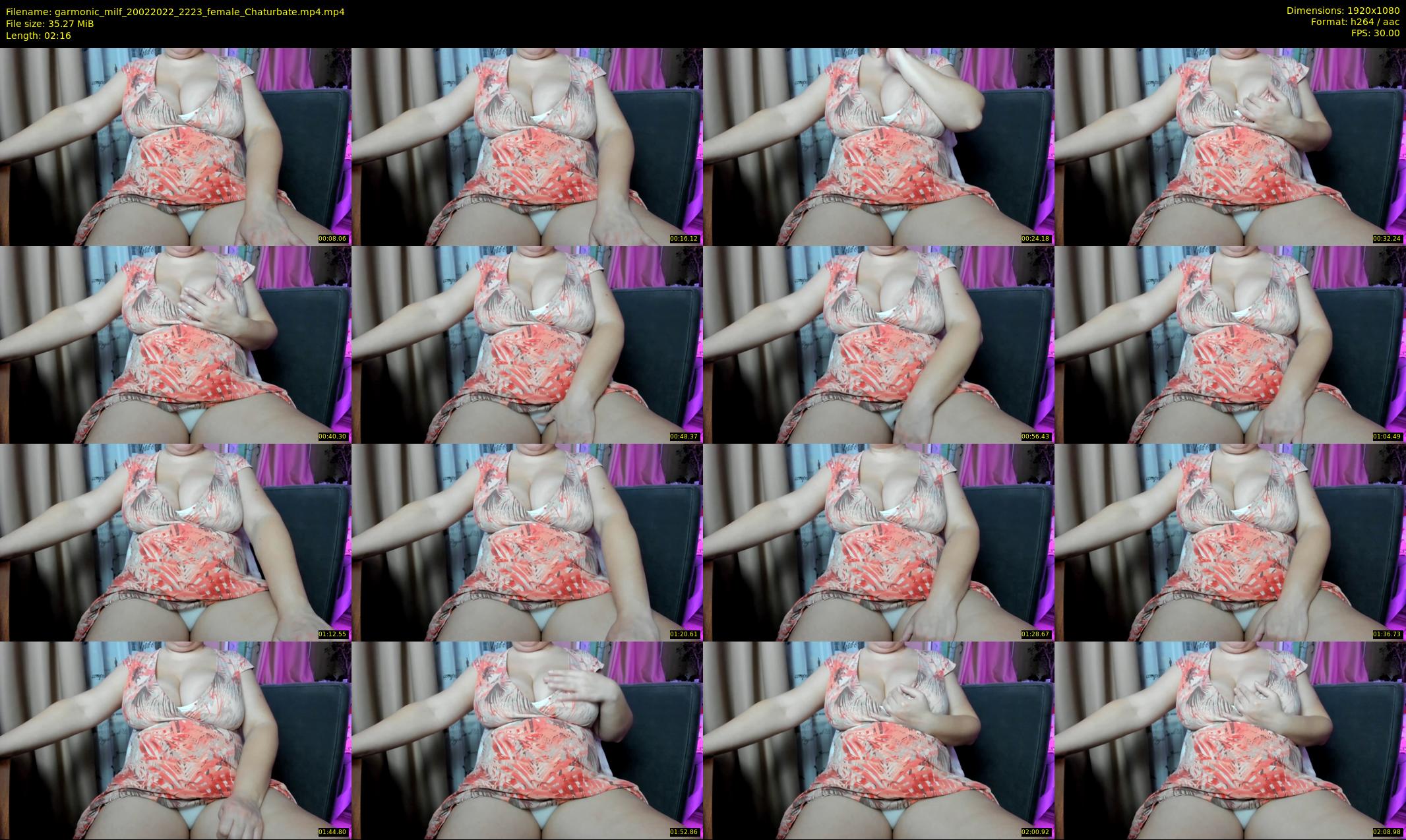 garmonic_milf — 3 minute Chaturbate female cam show recording, 1080p, Feb 20, 2022