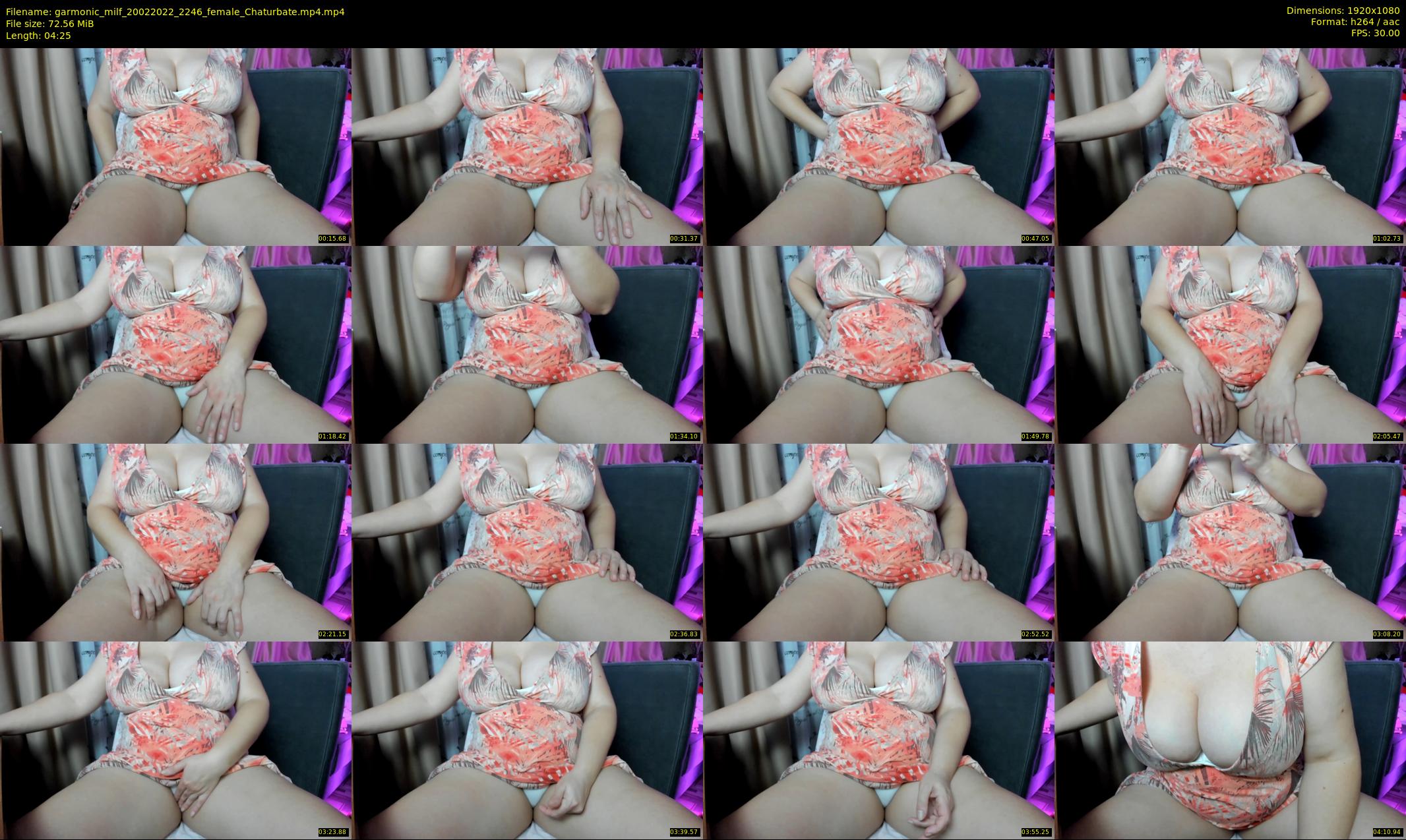 garmonic_milf — 5 minute Chaturbate female cam show recording, 1080p, Feb 20, 2022