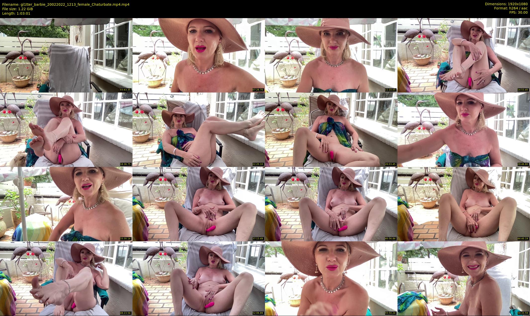gl1tter_barbie — 64 minute Chaturbate female cam show recording, 1080p, Feb 20, 2022