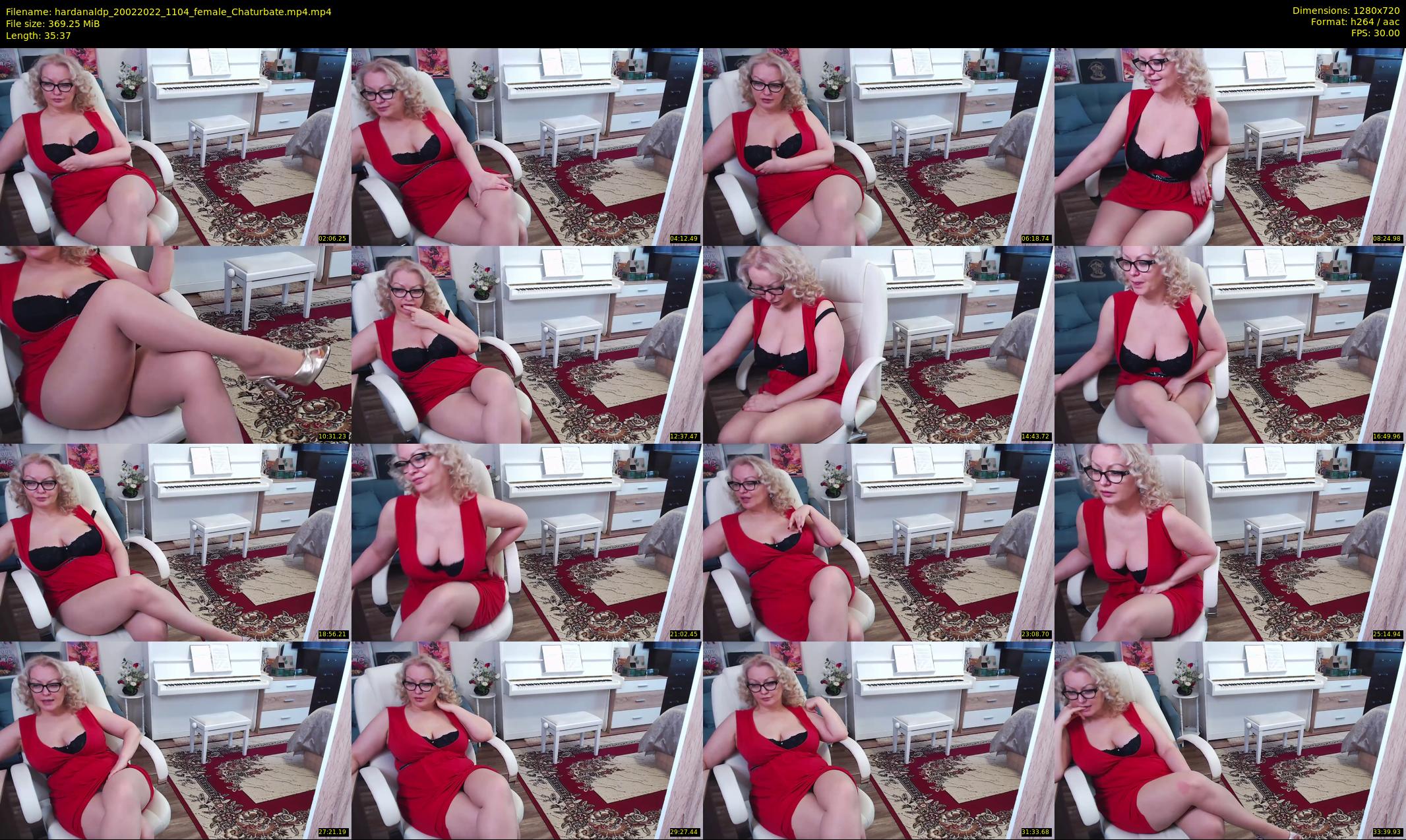hardanaldp — 36 minute Chaturbate female cam show recording, 720p, Feb 20, 2022