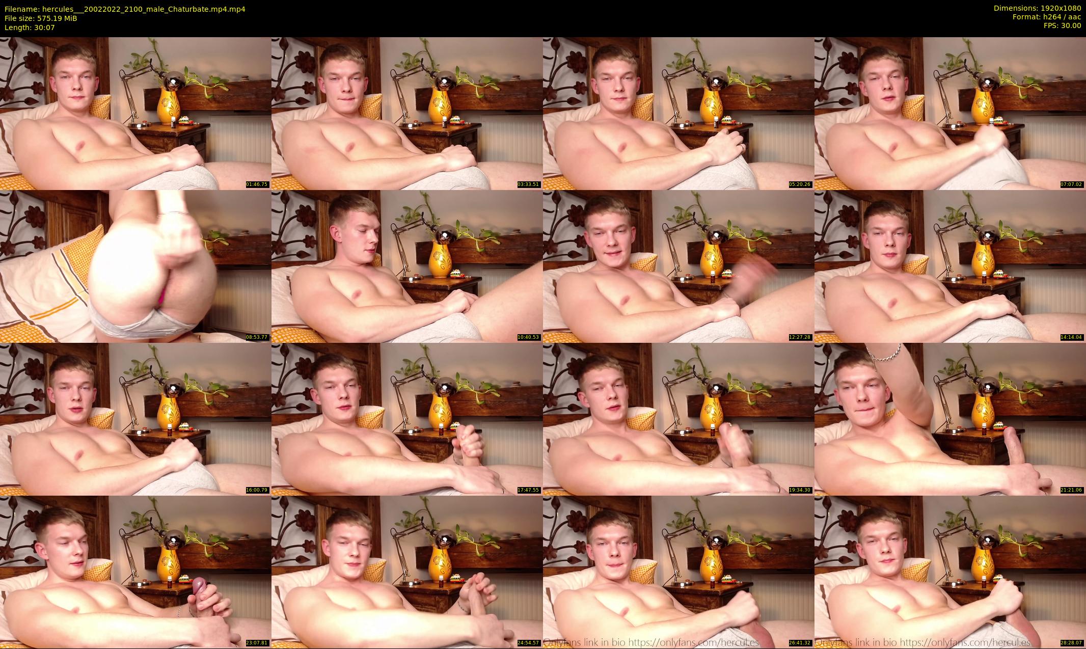 hercules__ — 31 minute Chaturbate male cam show recording, 1080p, Feb 20, 2022