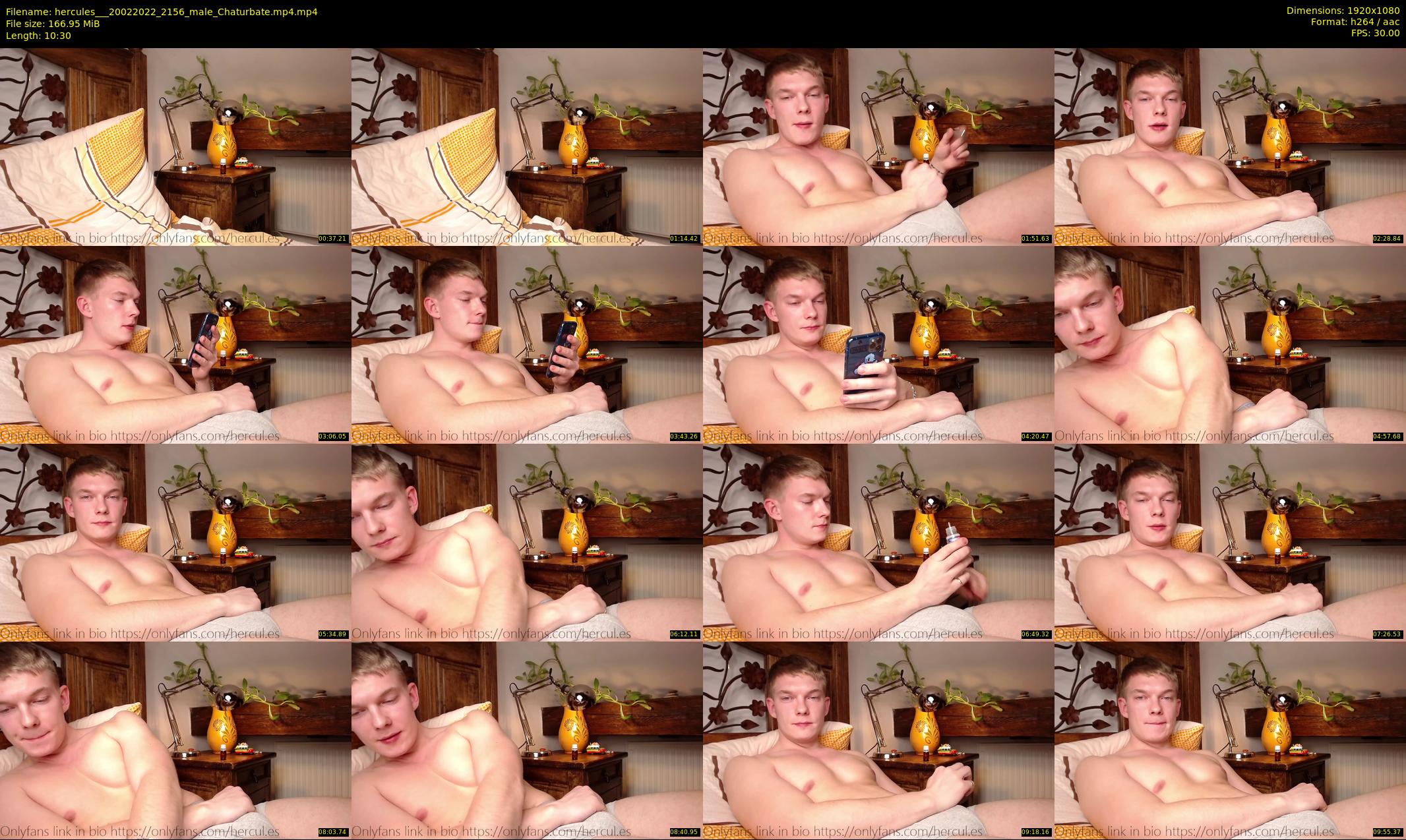 hercules__ — 11 minute Chaturbate male cam show recording, 1080p, Feb 20, 2022