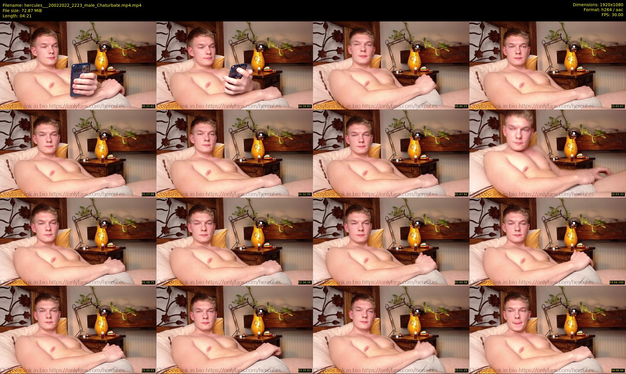 hercules__ — 5 minute Chaturbate male cam show recording, 1080p, Feb 20, 2022
