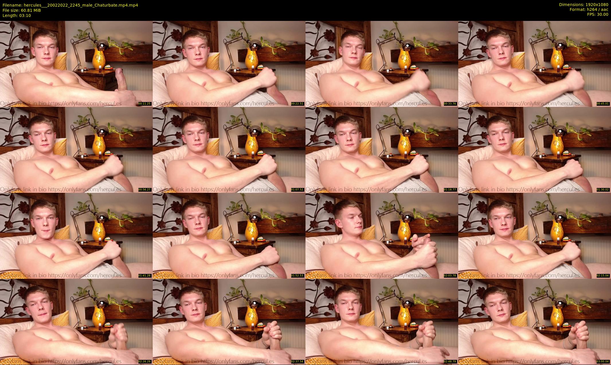 hercules__ — 4 minute Chaturbate male cam show recording, 1080p, Feb 20, 2022