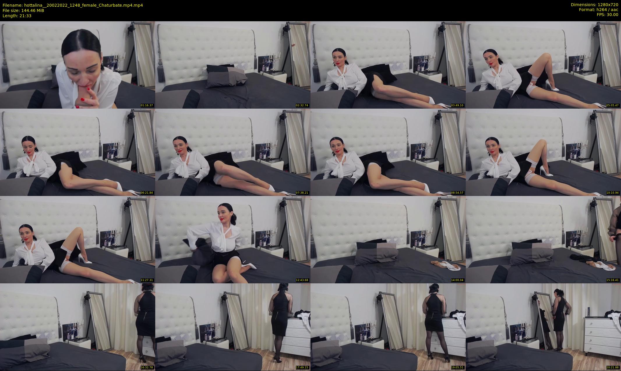 hottalina_ — 22 minute Chaturbate female cam show recording, 720p, Feb 20, 2022
