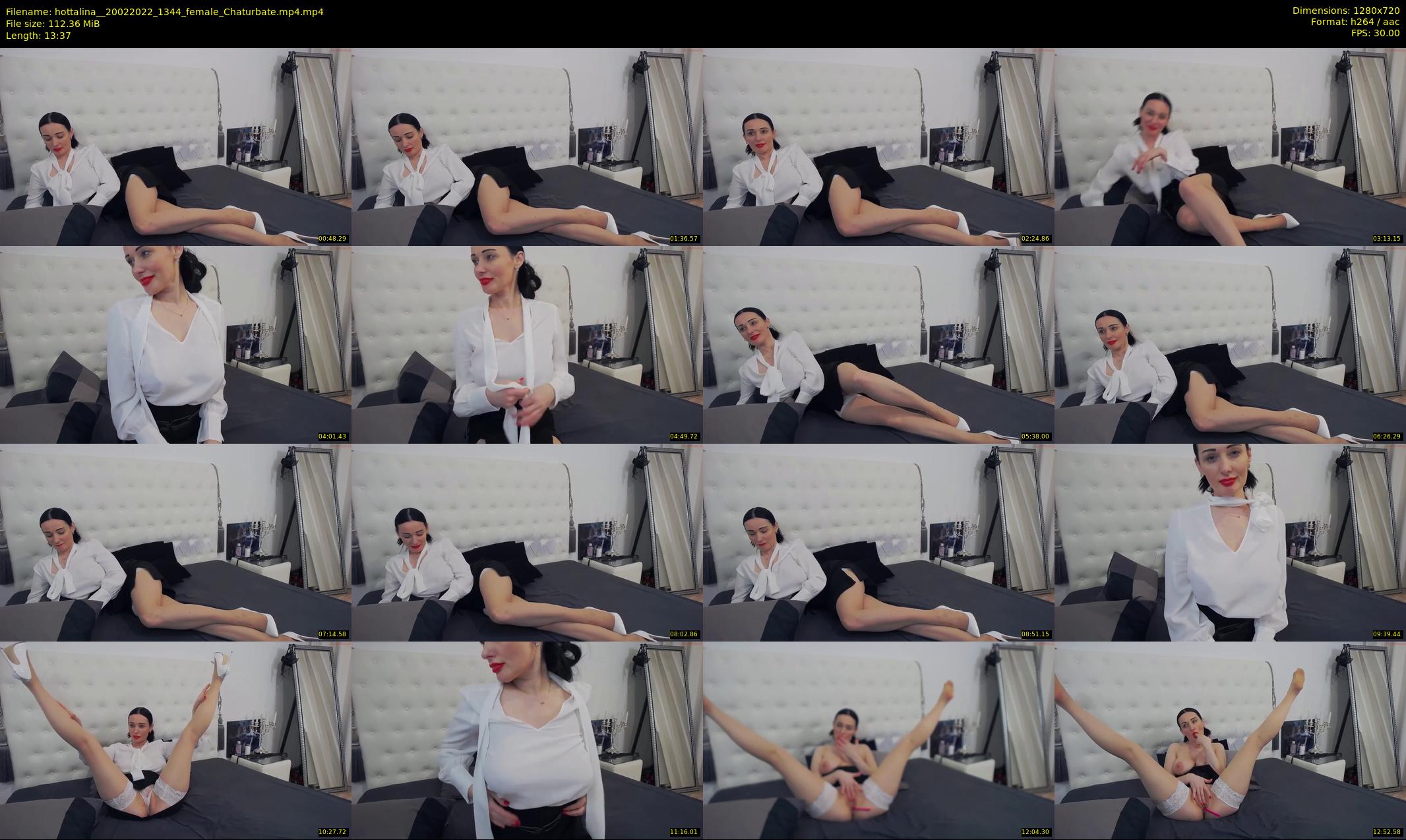 hottalina_ — 14 minute Chaturbate female cam show recording, 720p, Feb 20, 2022