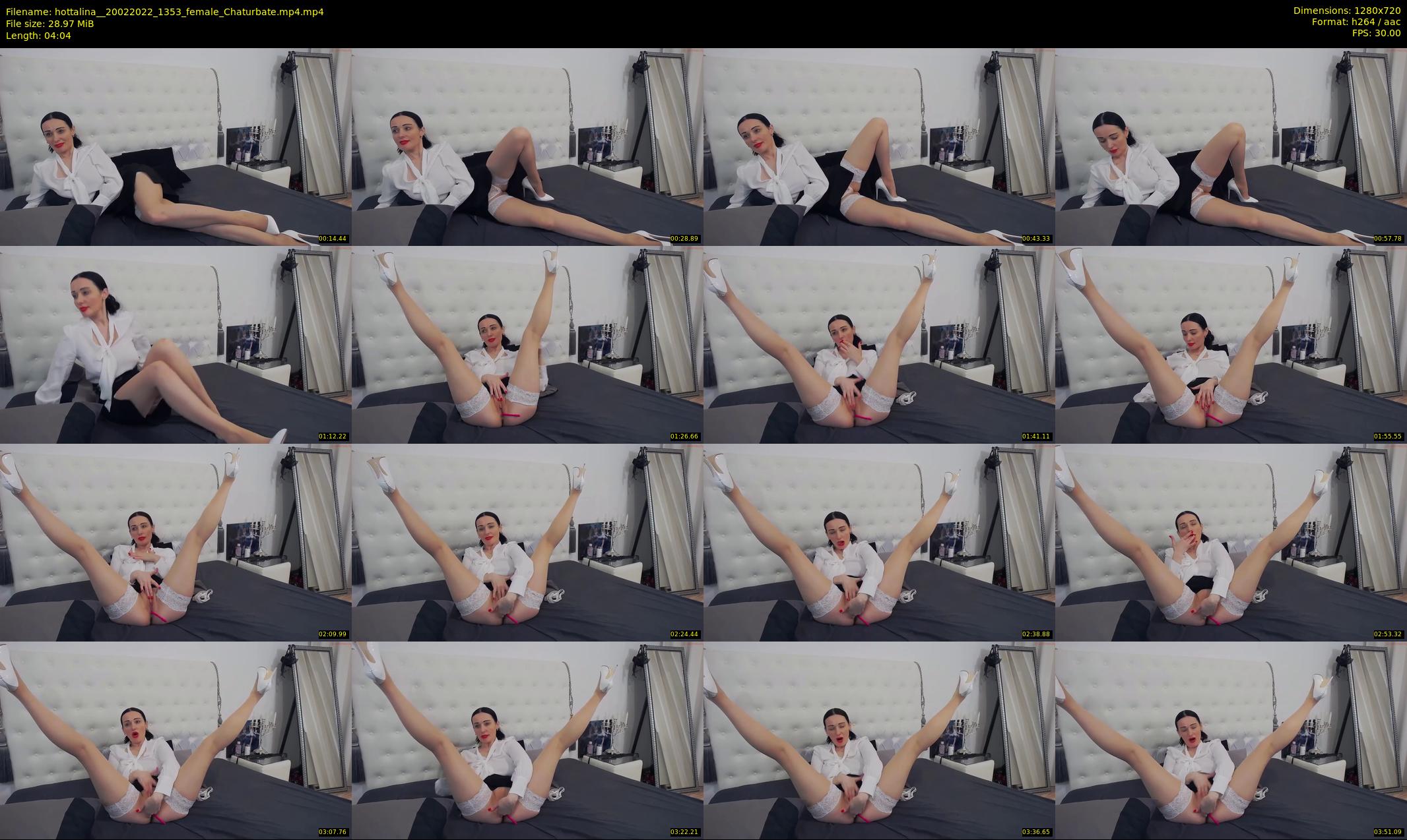 hottalina_ — 5 minute Chaturbate female cam show recording, 720p, Feb 20, 2022