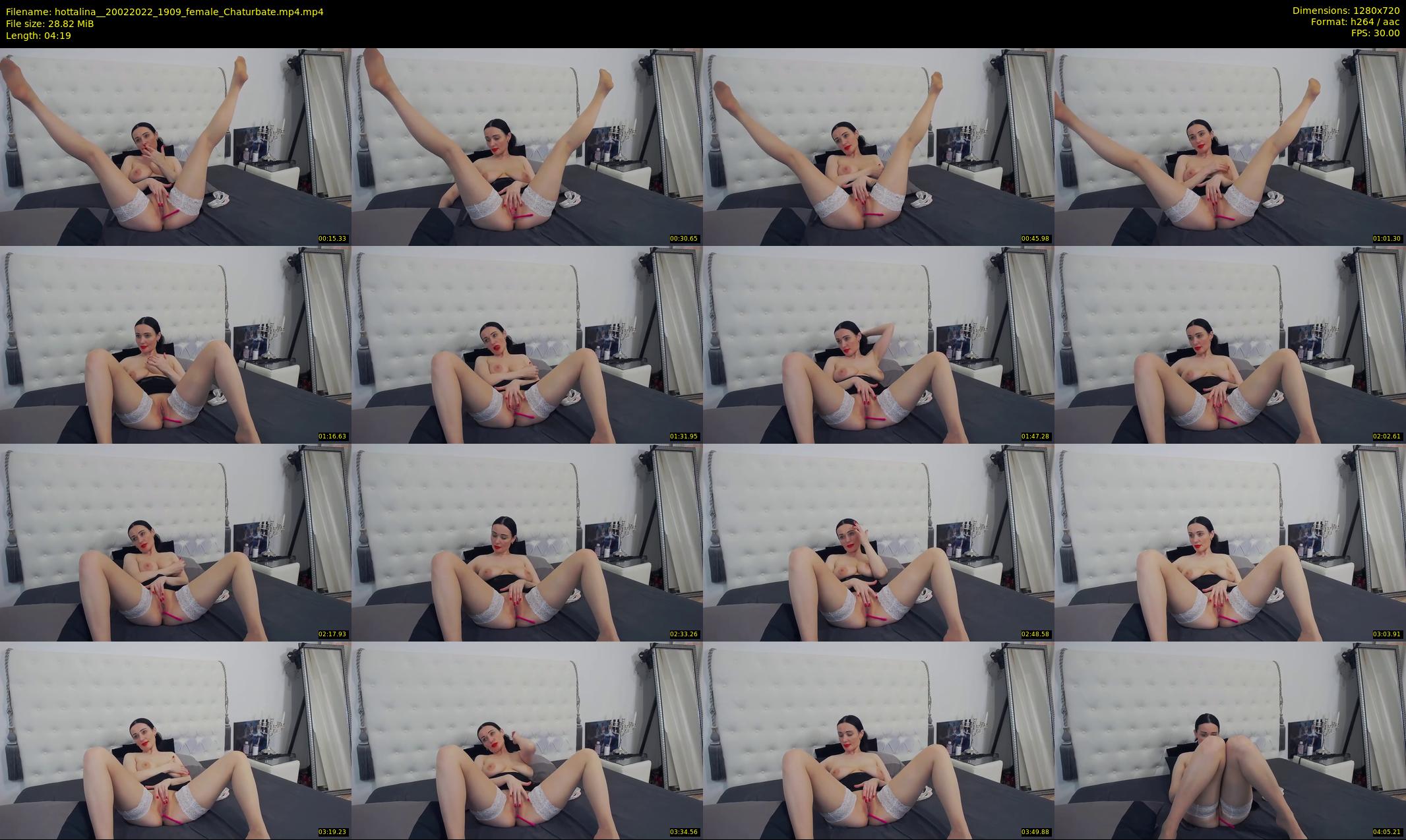 hottalina_ — 5 minute Chaturbate female cam show recording, 720p, Feb 20, 2022