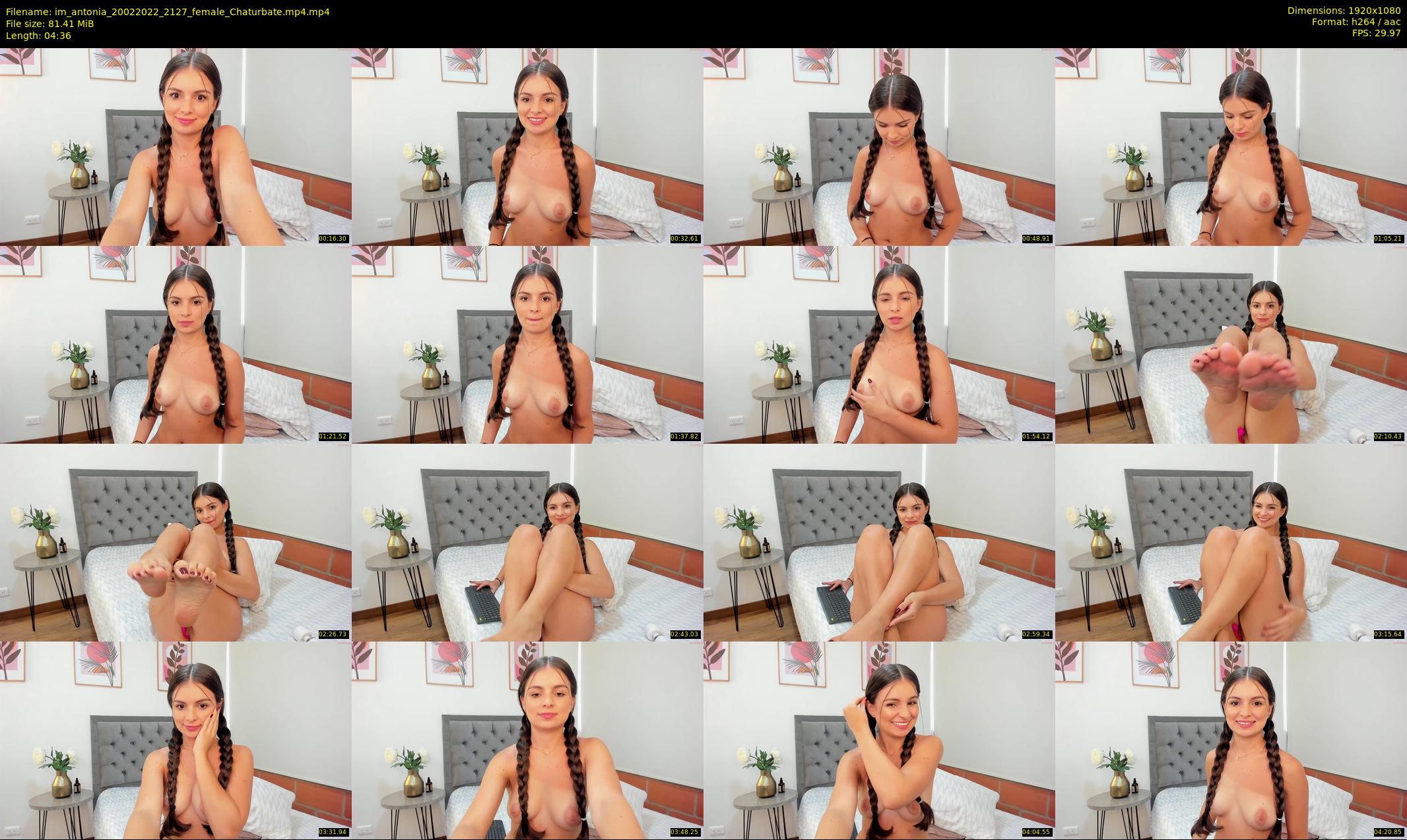 im_antonia — 5 minute Chaturbate female cam show recording, 1080p, Feb 20, 2022
