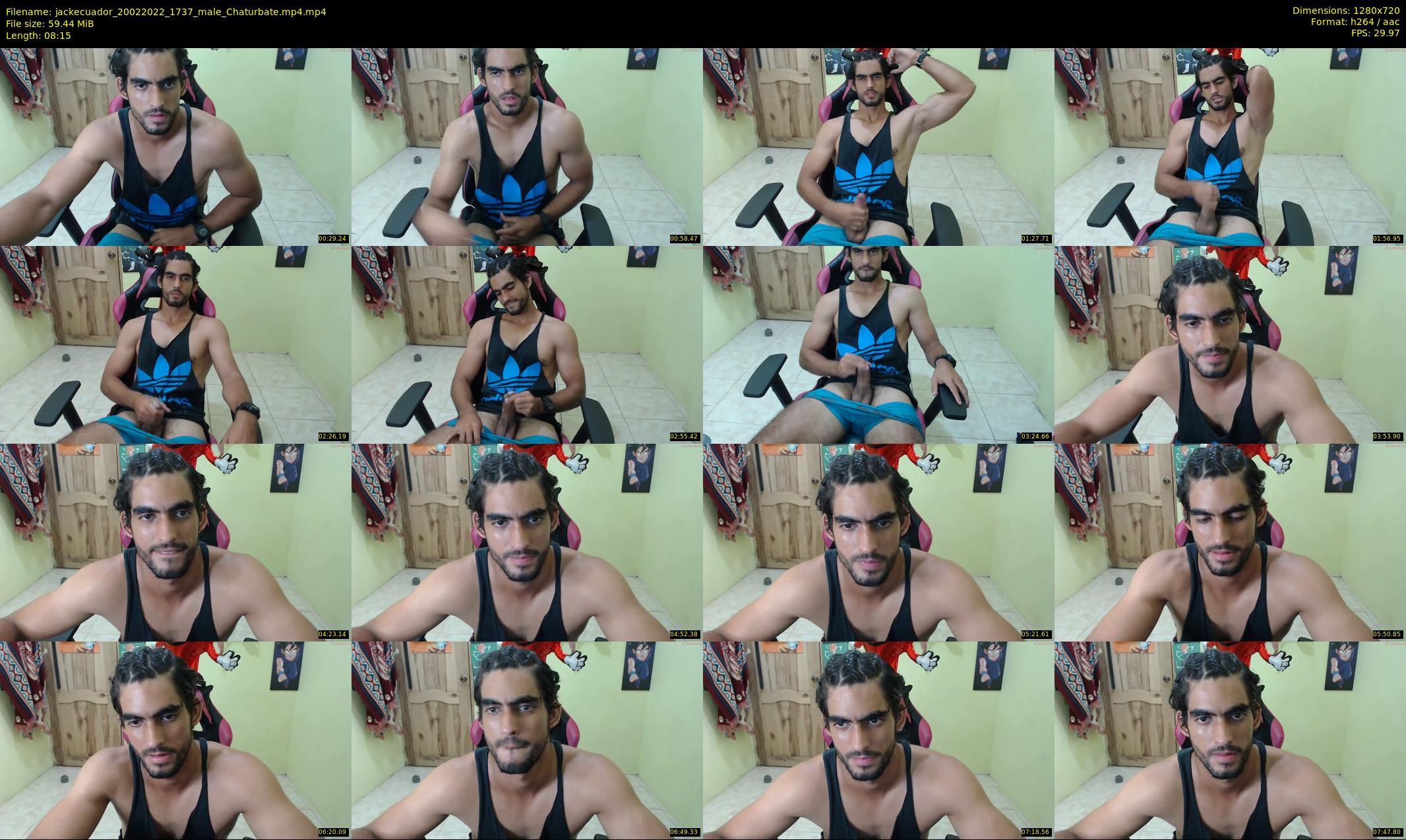 jackecuador — 9 minute Chaturbate male cam show recording, 720p, Feb 20, 2022