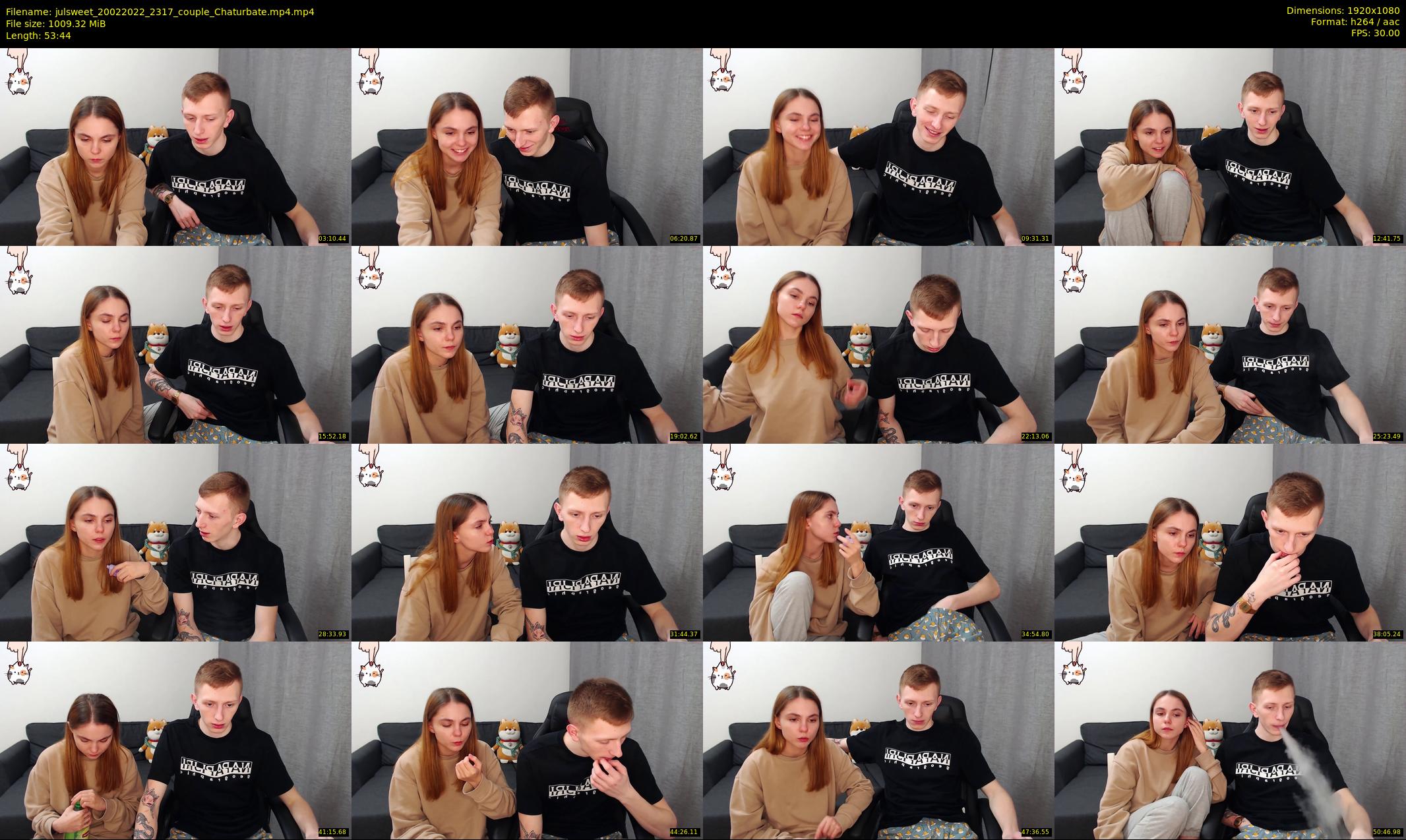 julsweet — 54 minute Chaturbate male cam show recording, 1080p, Feb 20, 2022
