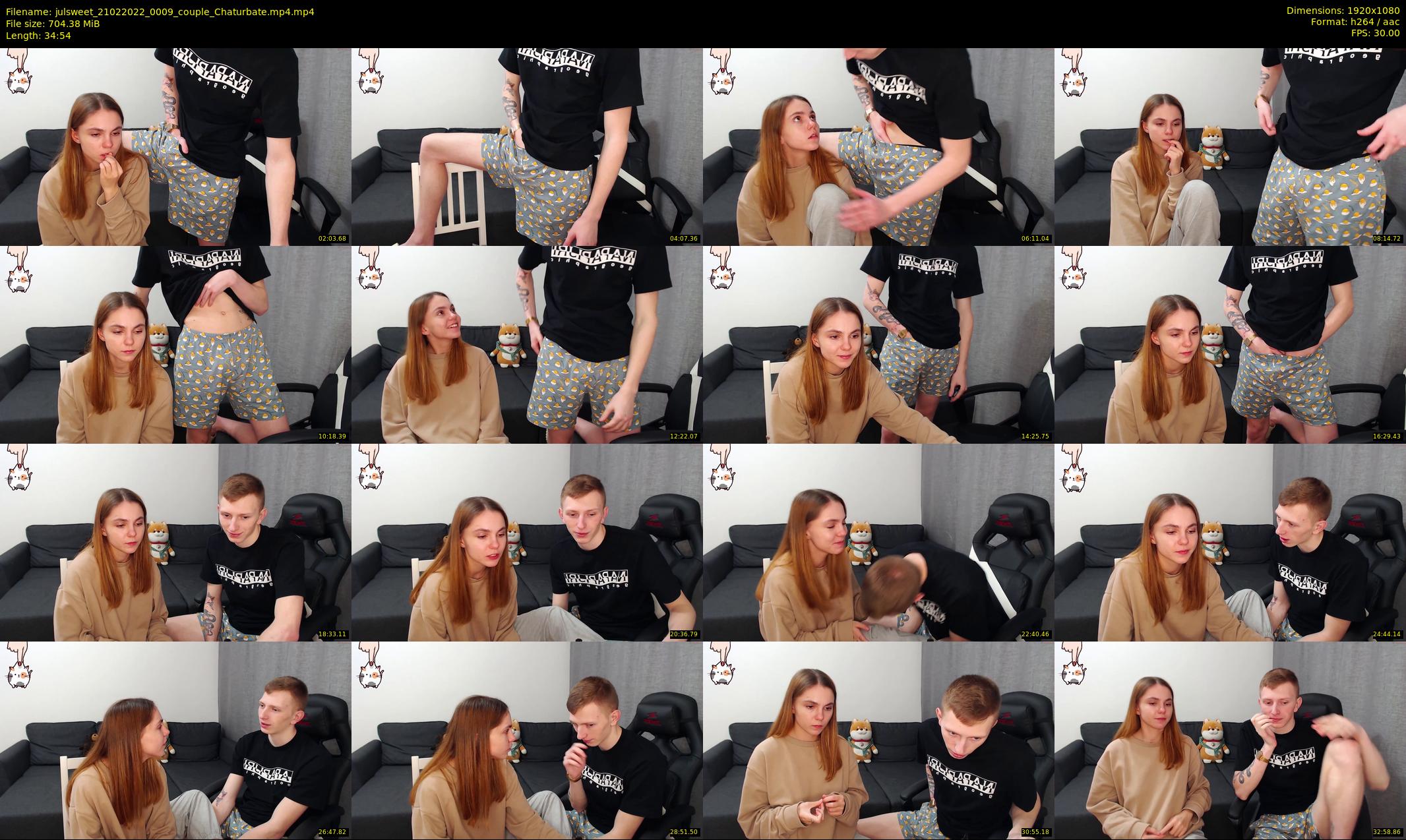 julsweet — 35 minute Chaturbate male cam show recording, 1080p, Feb 21, 2022