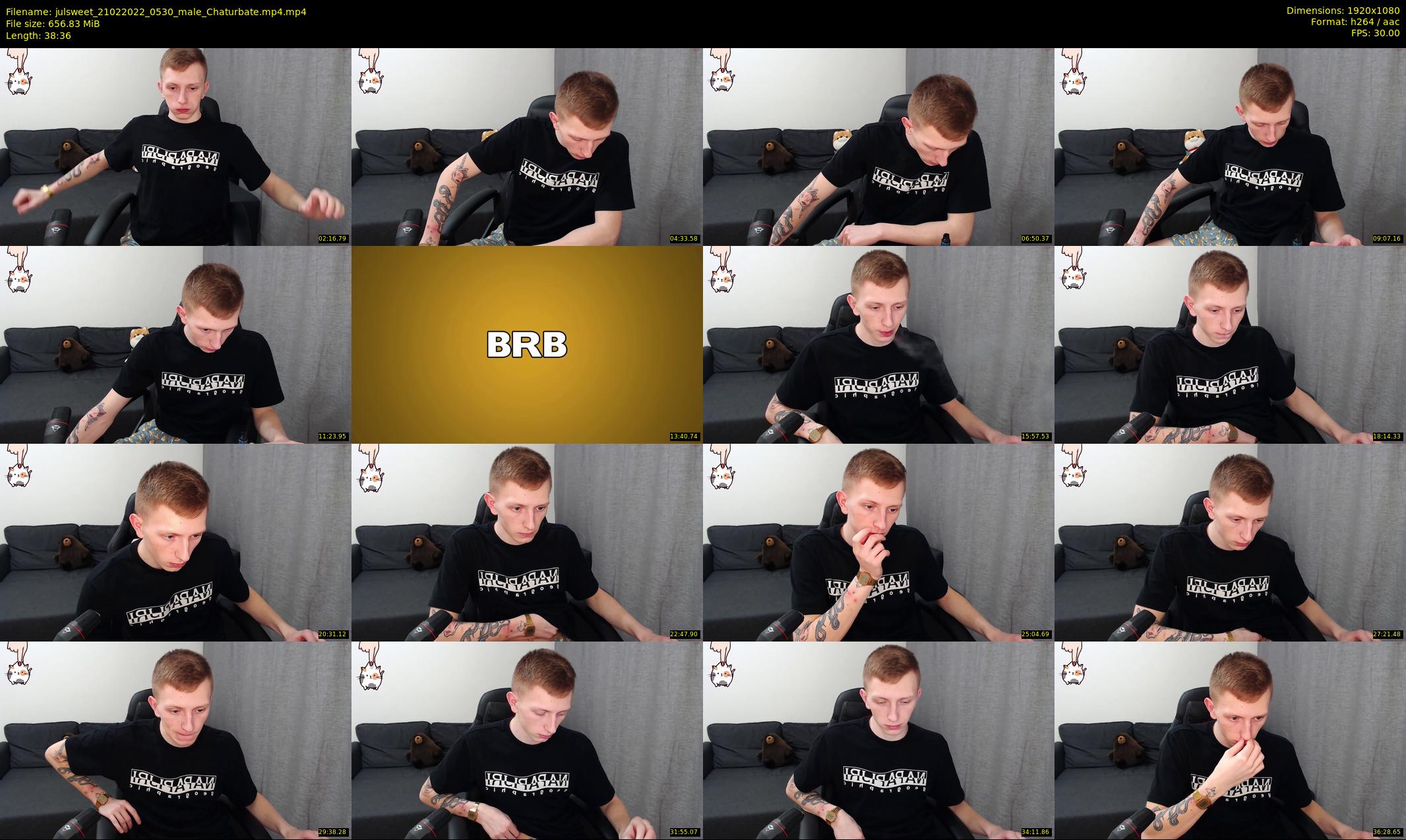 julsweet — 39 minute Chaturbate male cam show recording, 1080p, Feb 21, 2022
