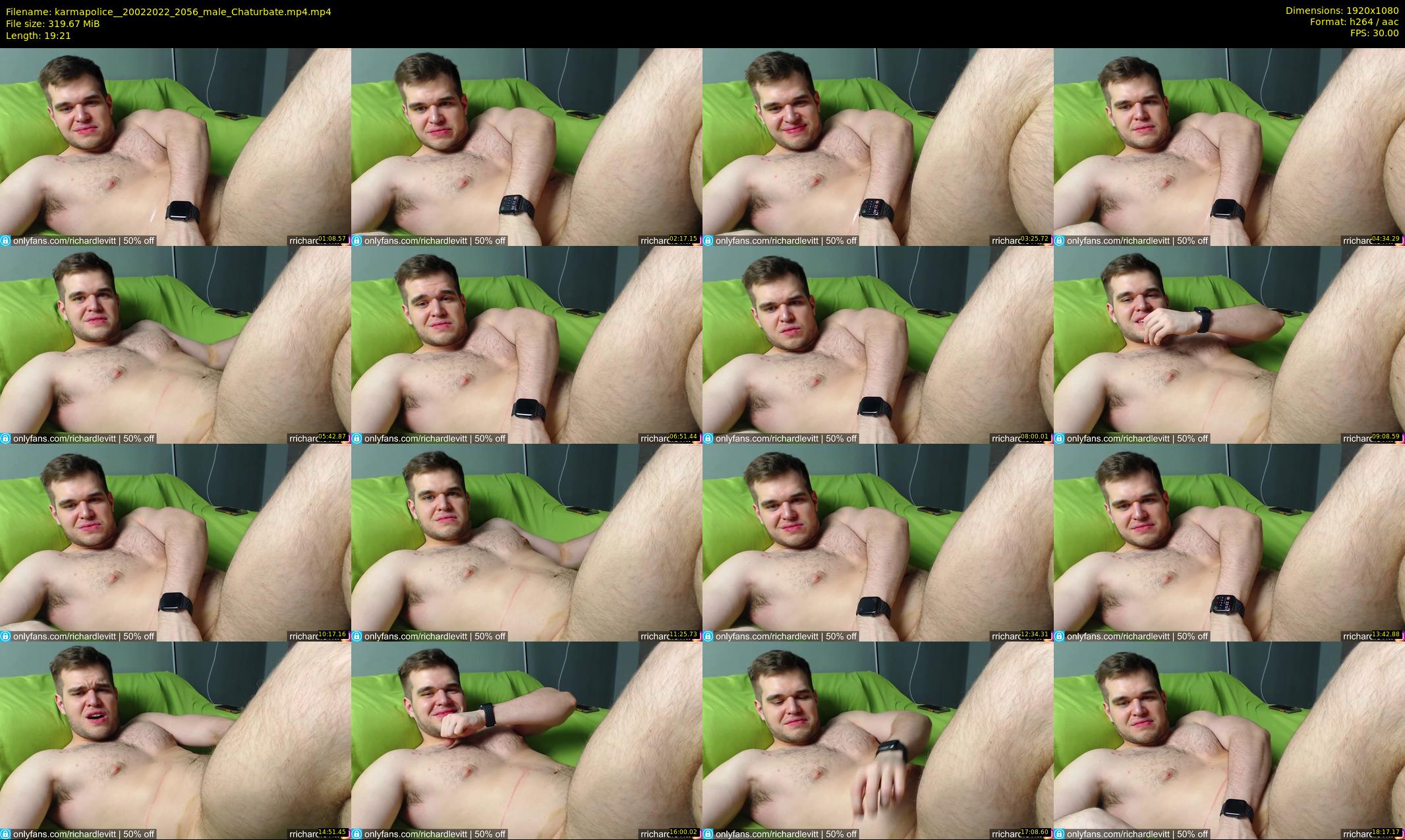 karmapolice_ — 20 minute Chaturbate male cam show recording, 1080p, Feb 20, 2022