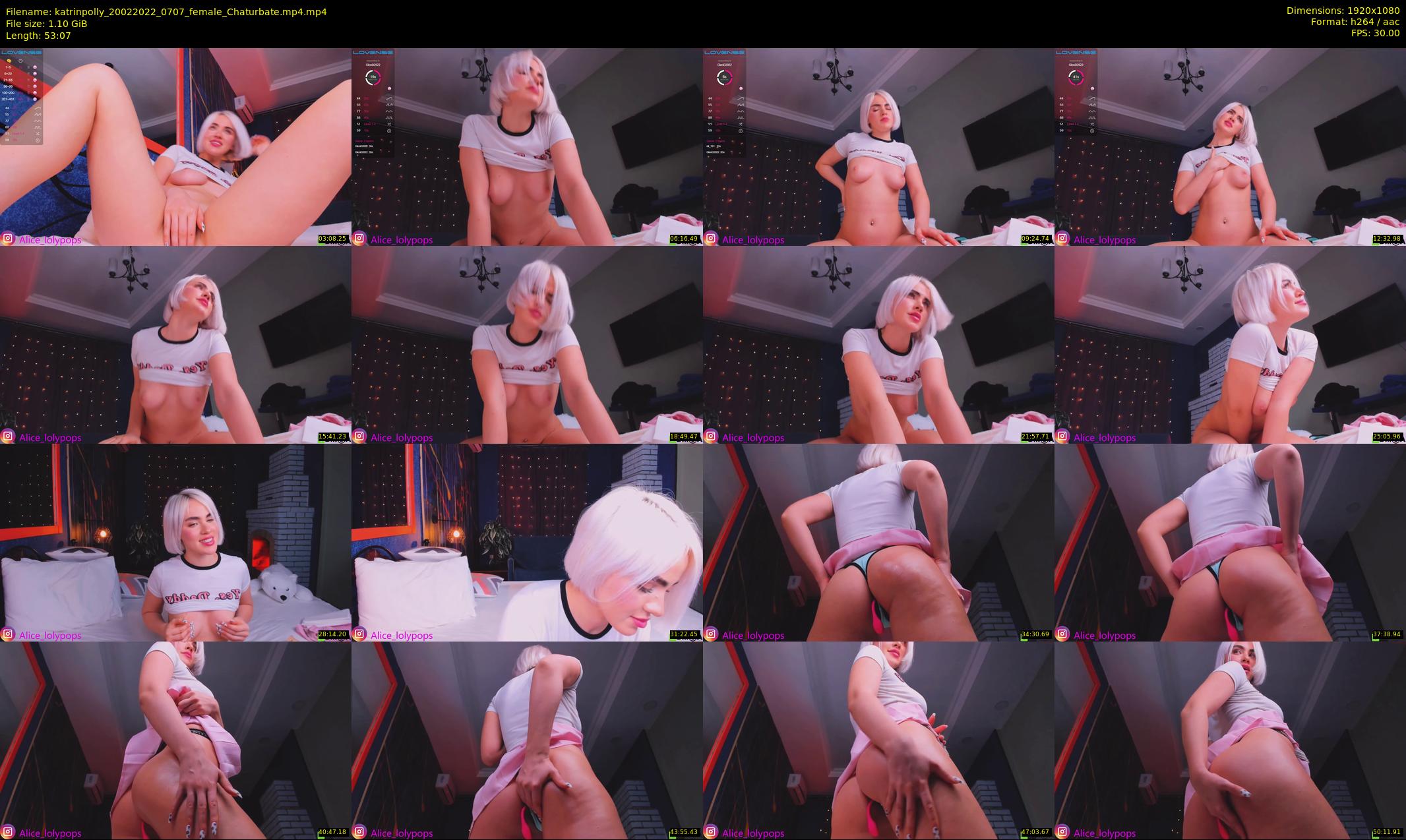 katrinpolly — 54 minute Chaturbate couple cam show recording, 1080p, Feb 20, 2022