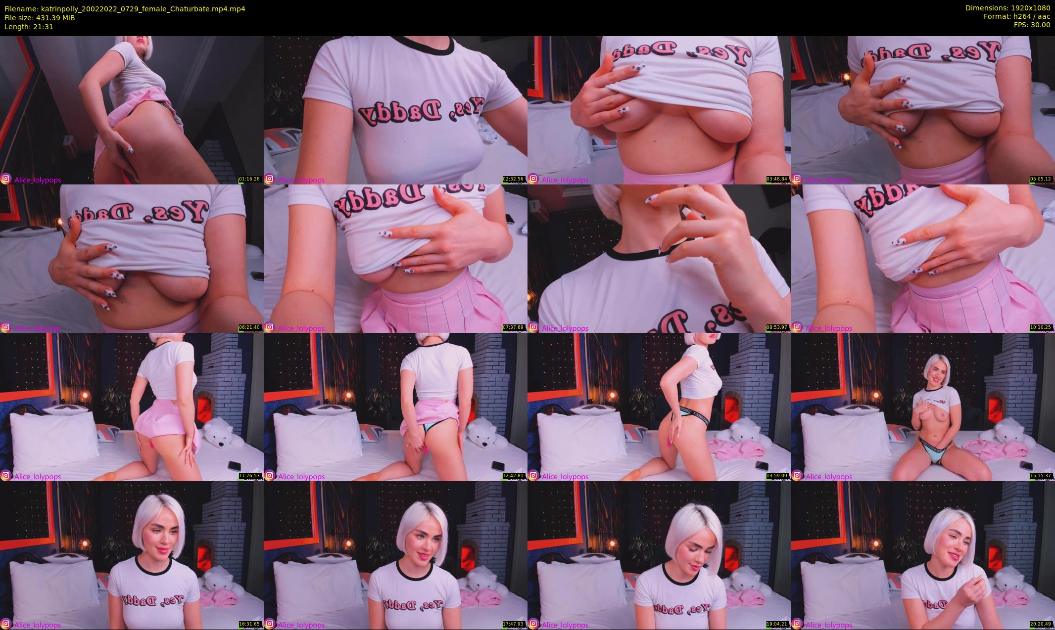 katrinpolly — 22 minute Chaturbate couple cam show recording, 1080p, Feb 20, 2022