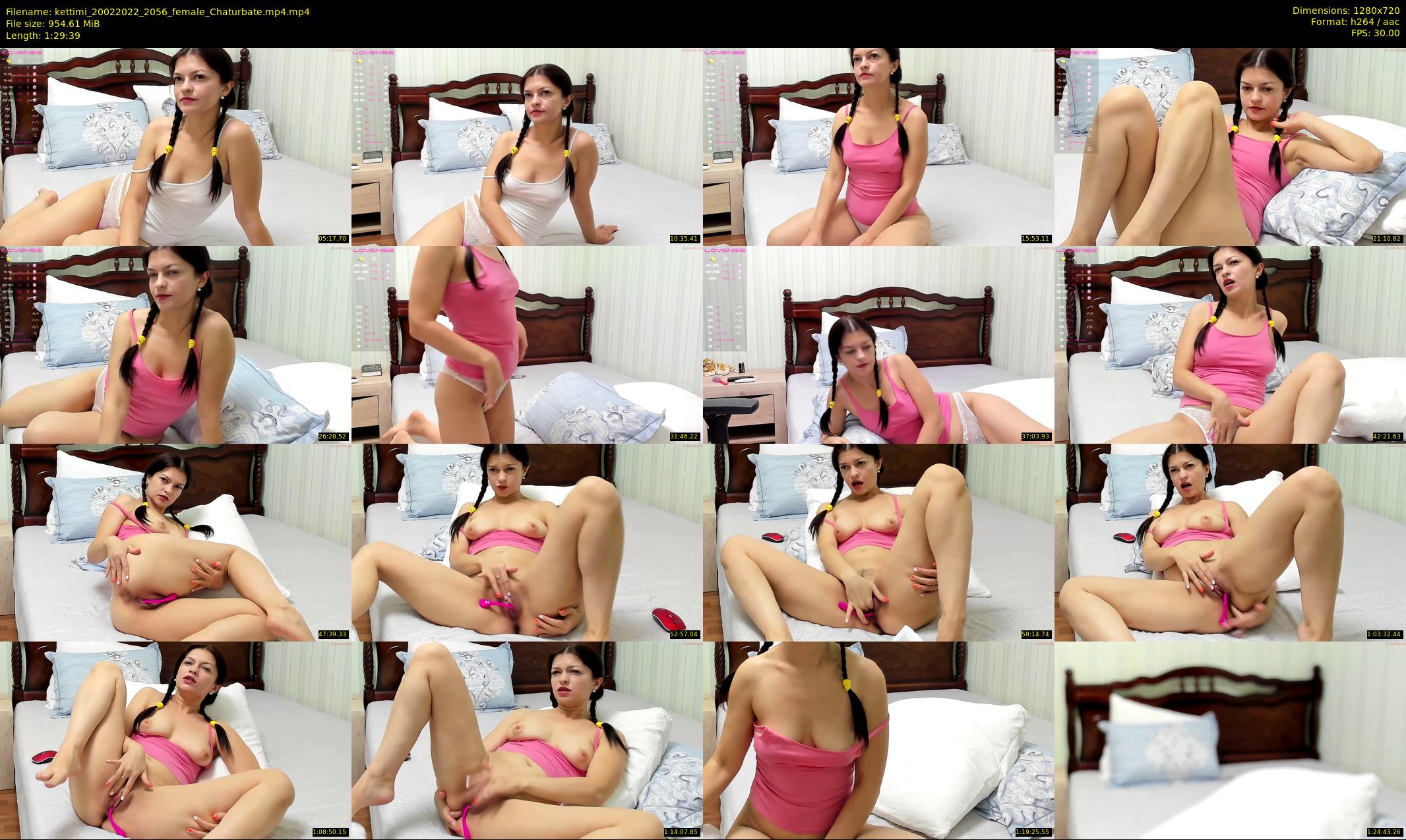 kettimi — 90 minute Chaturbate female cam show recording, 720p, Feb 20, 2022