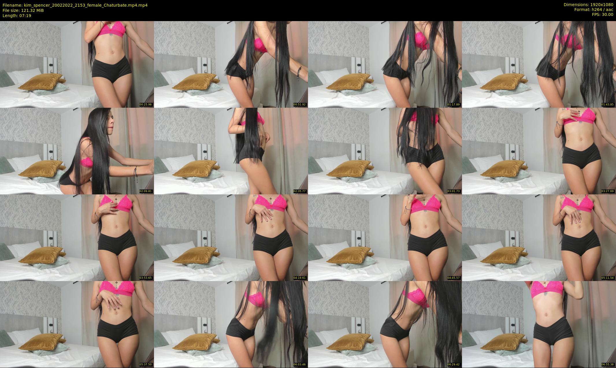 kim_spencer — 8 minute Chaturbate female cam show recording, 1080p, Feb 20, 2022