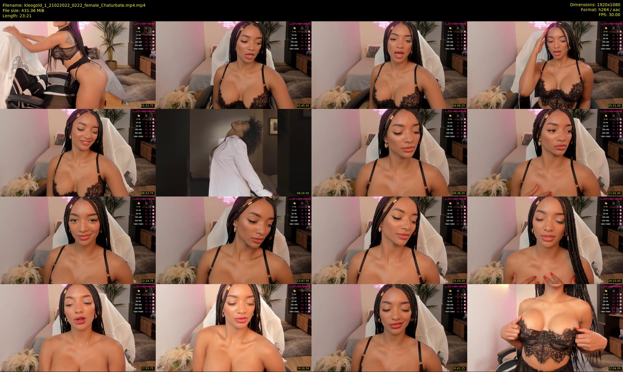 kleogold_1 — 24 minute Chaturbate female cam show recording, 1080p, Feb 21, 2022