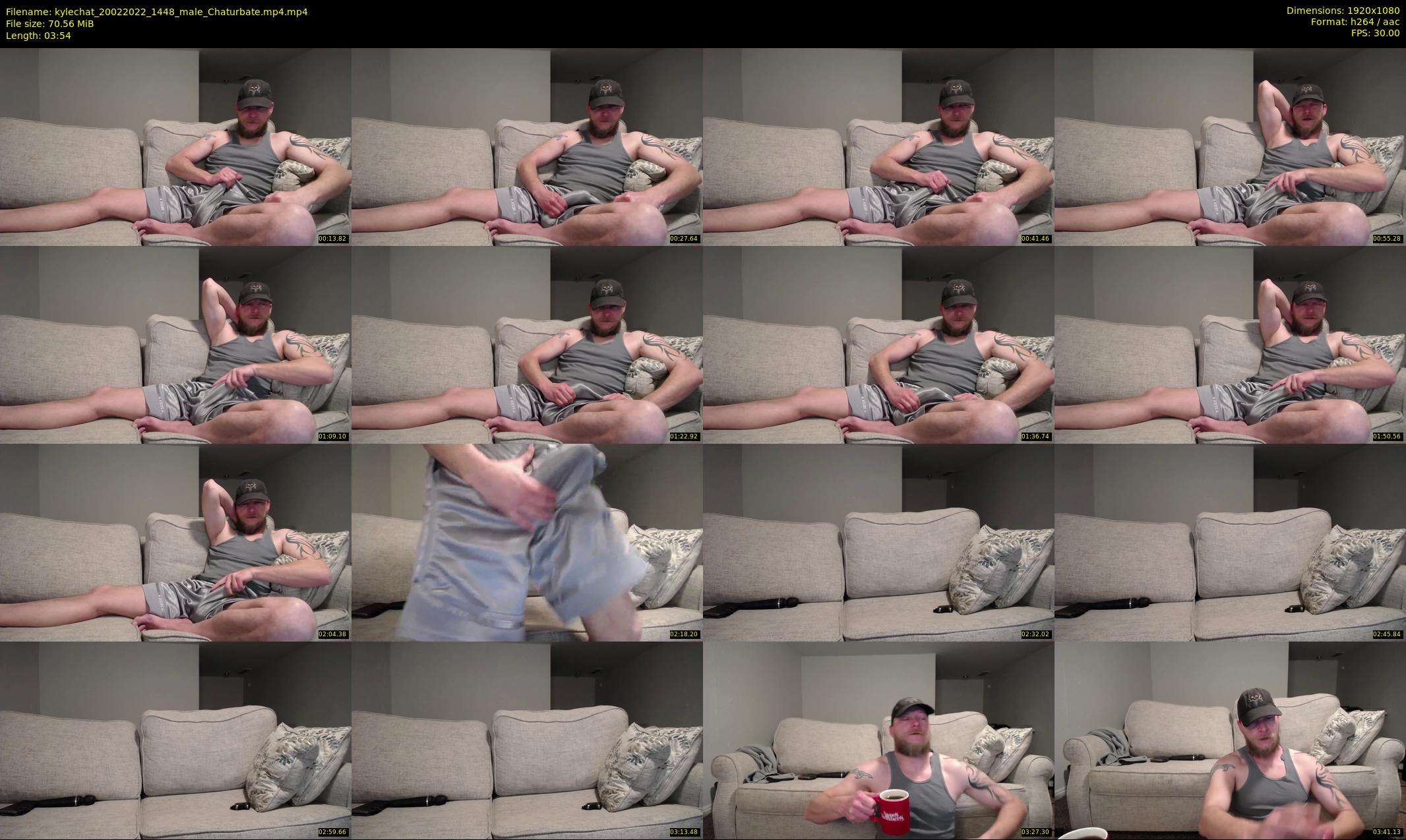 kylechat — 4 minute Chaturbate male cam show recording, 1080p, Feb 20, 2022