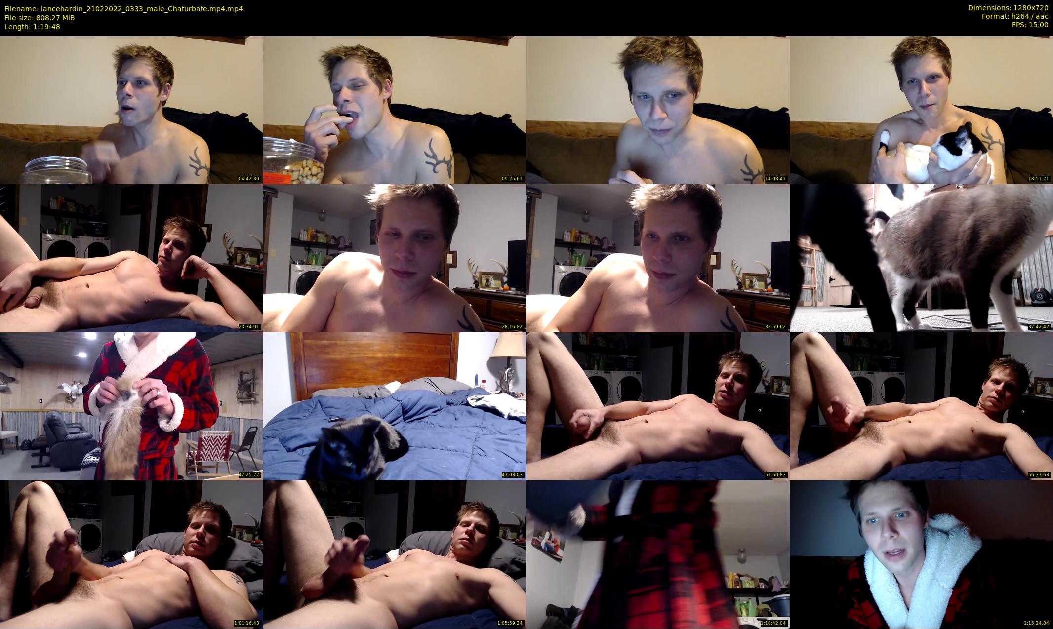 lancehardin — 80 minute Chaturbate male cam show recording, 720p, Feb 21, 2022