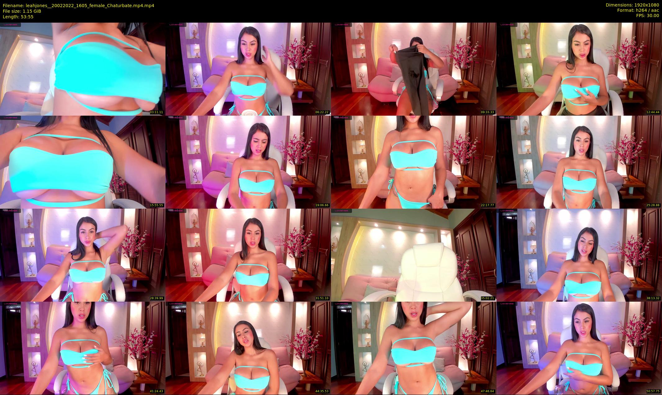 leahjones_ — 54 minute Chaturbate female cam show recording, 1080p, Feb 20, 2022