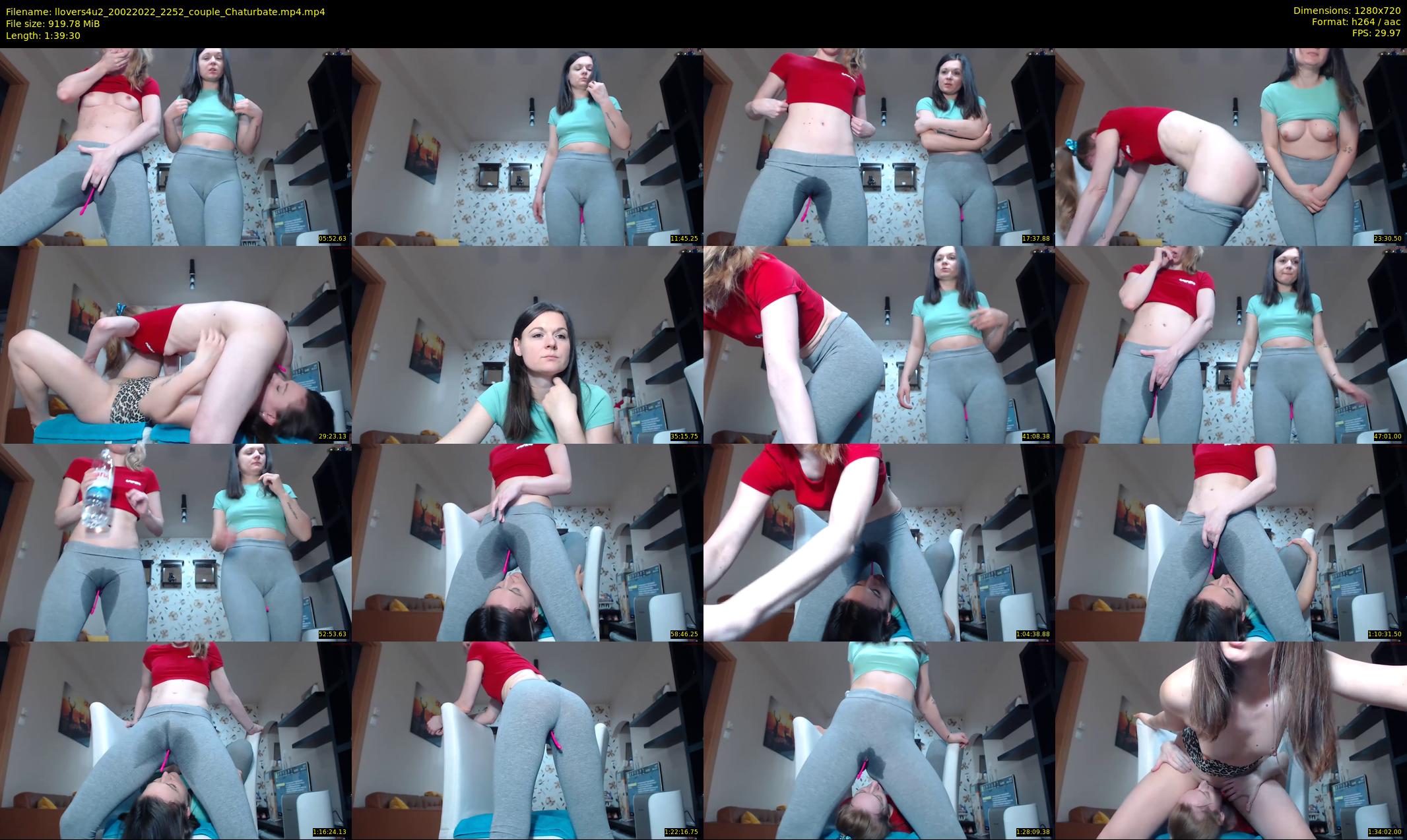 llovers4u2 — 100 minute Chaturbate couple cam show recording, 720p, Feb 20, 2022