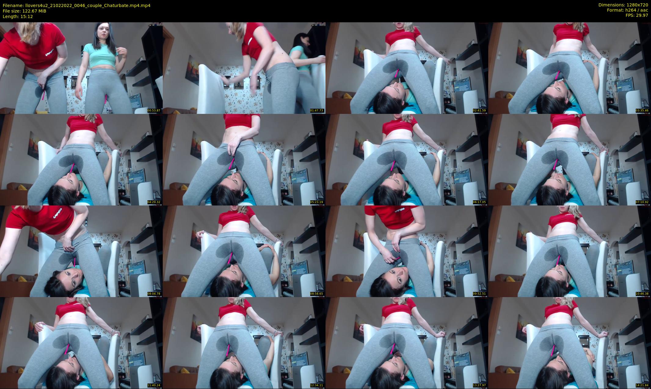 llovers4u2 — 16 minute Chaturbate couple cam show recording, 720p, Feb 21, 2022