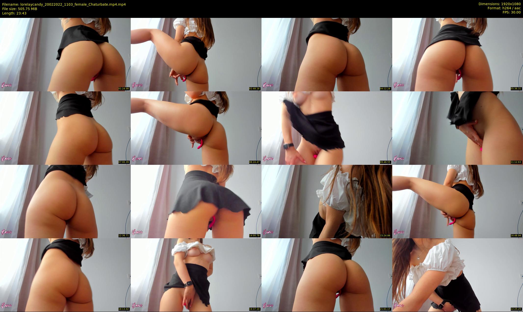 lorelaycandy — 24 minute Chaturbate female cam show recording, 1080p, Feb 20, 2022