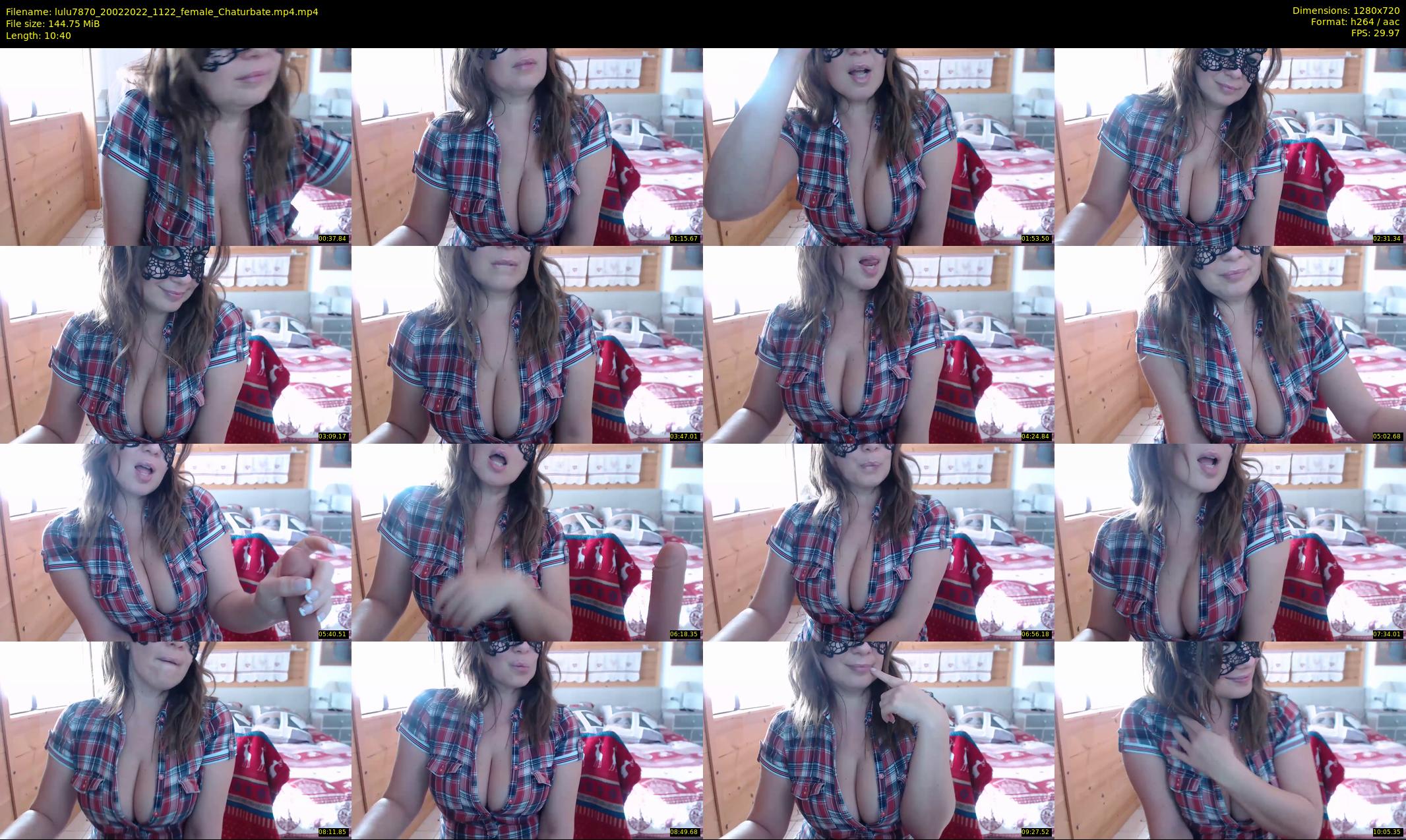 lulu7870 — 11 minute Chaturbate female cam show recording, 720p, Feb 20, 2022
