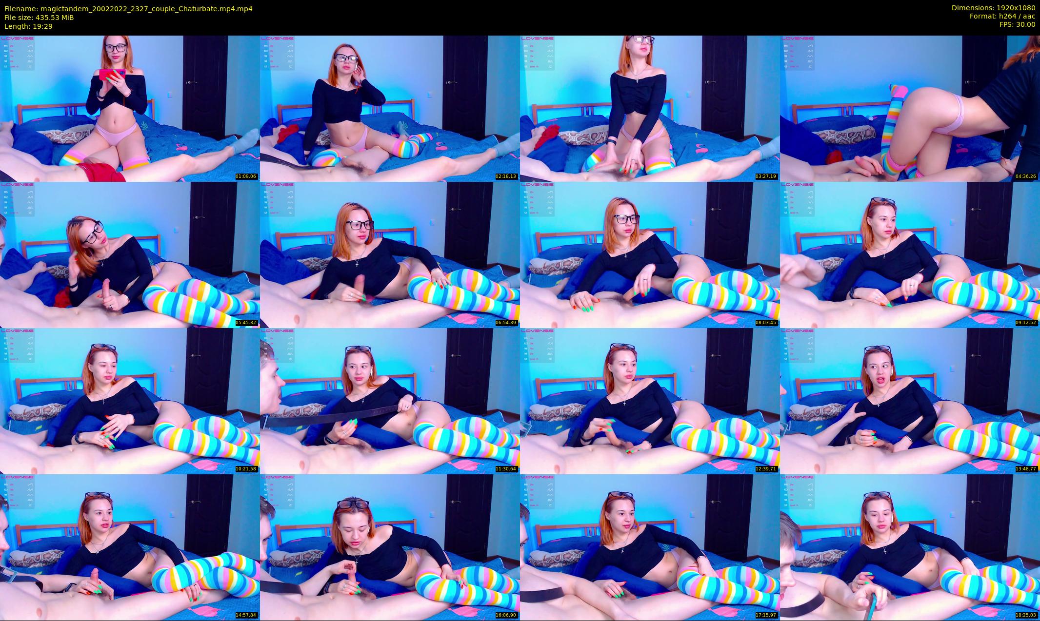magictandem — 20 minute Chaturbate couple cam show recording, 1080p, Feb 20, 2022