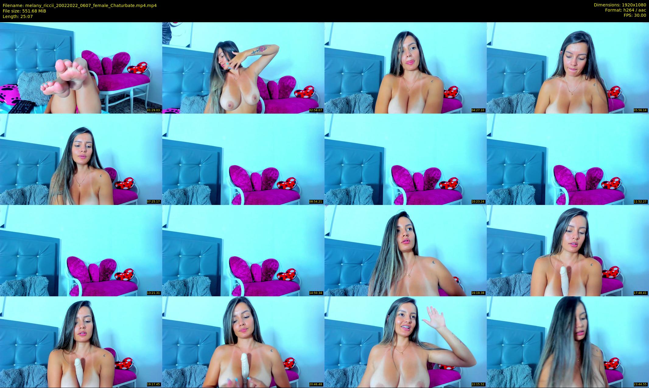 melany_riccii — 26 minute Chaturbate female cam show recording, 1080p, Feb 20, 2022