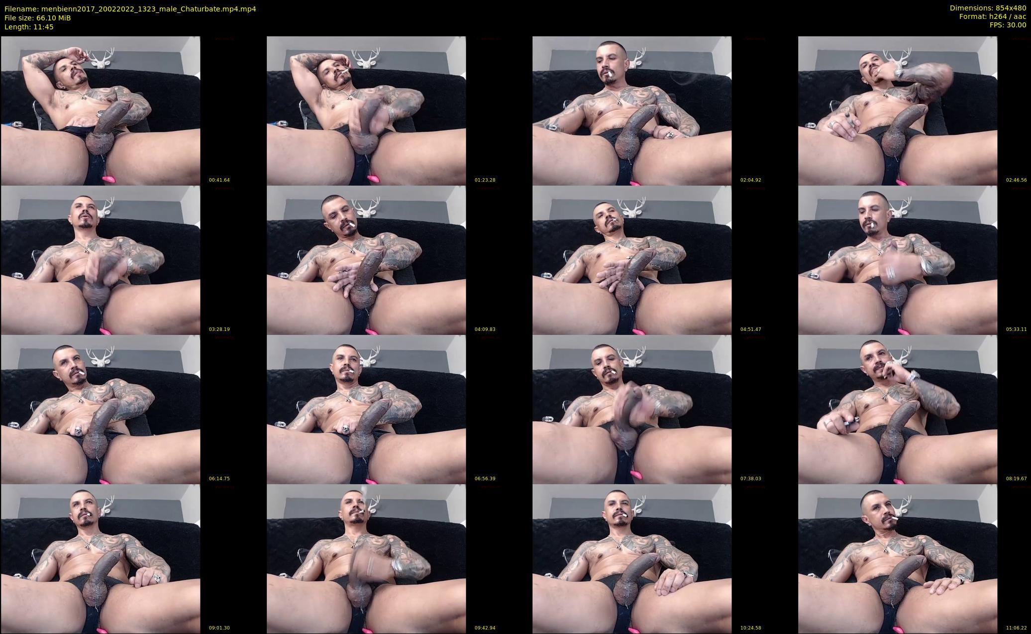 menbienn2017 — 12 minute Chaturbate male cam show recording, 480p, Feb 20, 2022