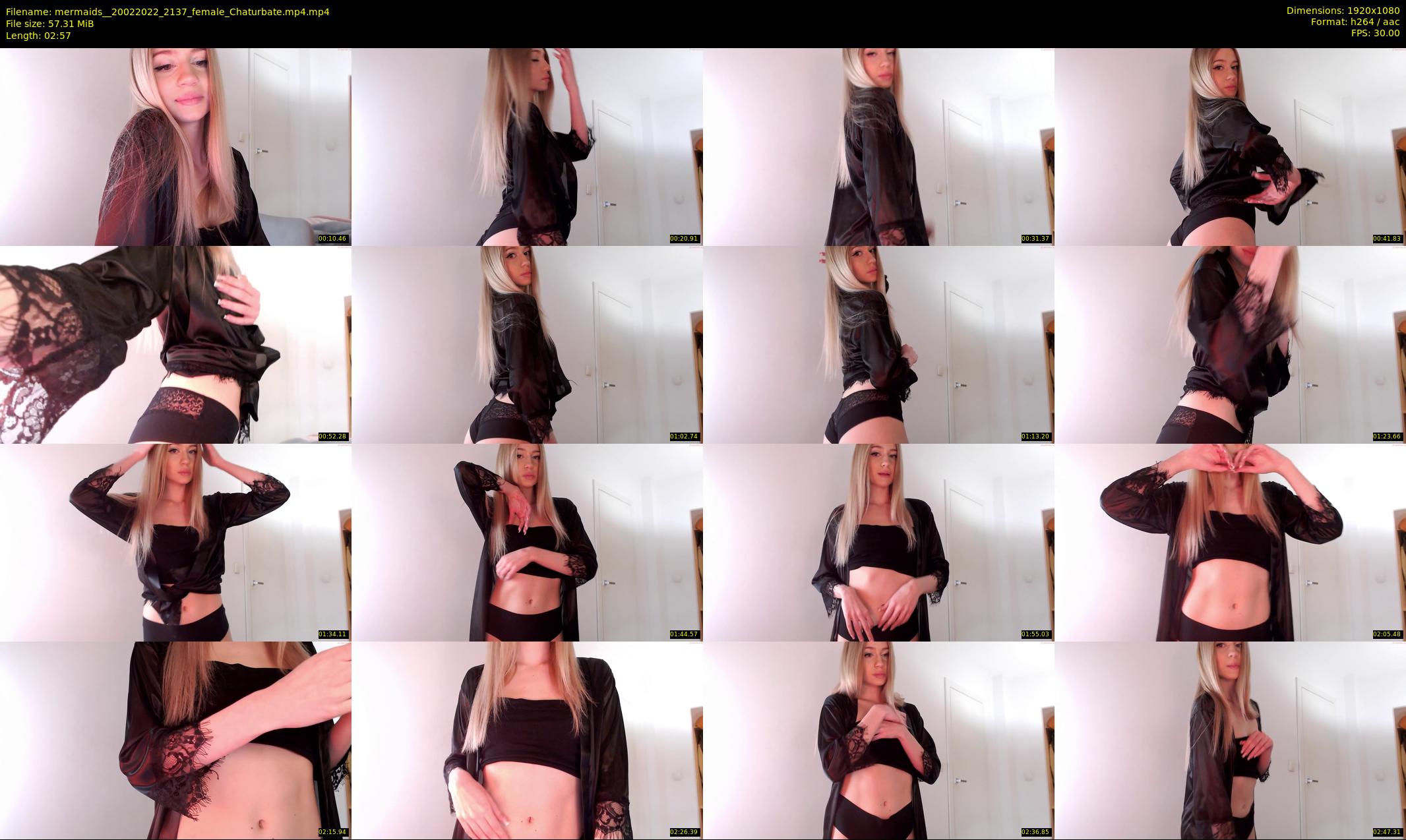 mermaids_ — 3 minute Chaturbate female cam show recording, 1080p, Feb 20, 2022