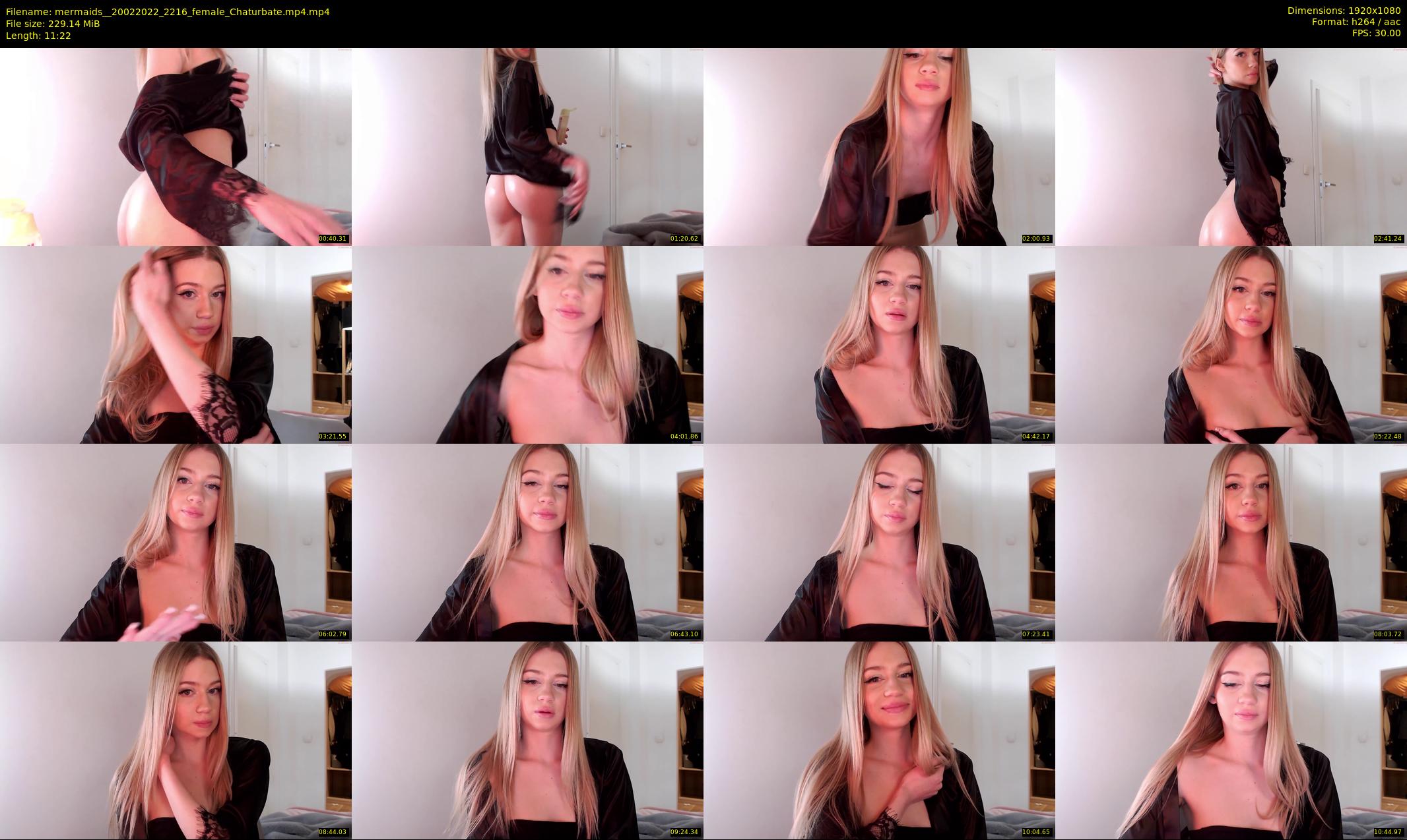 mermaids_ — 12 minute Chaturbate female cam show recording, 1080p, Feb 20, 2022