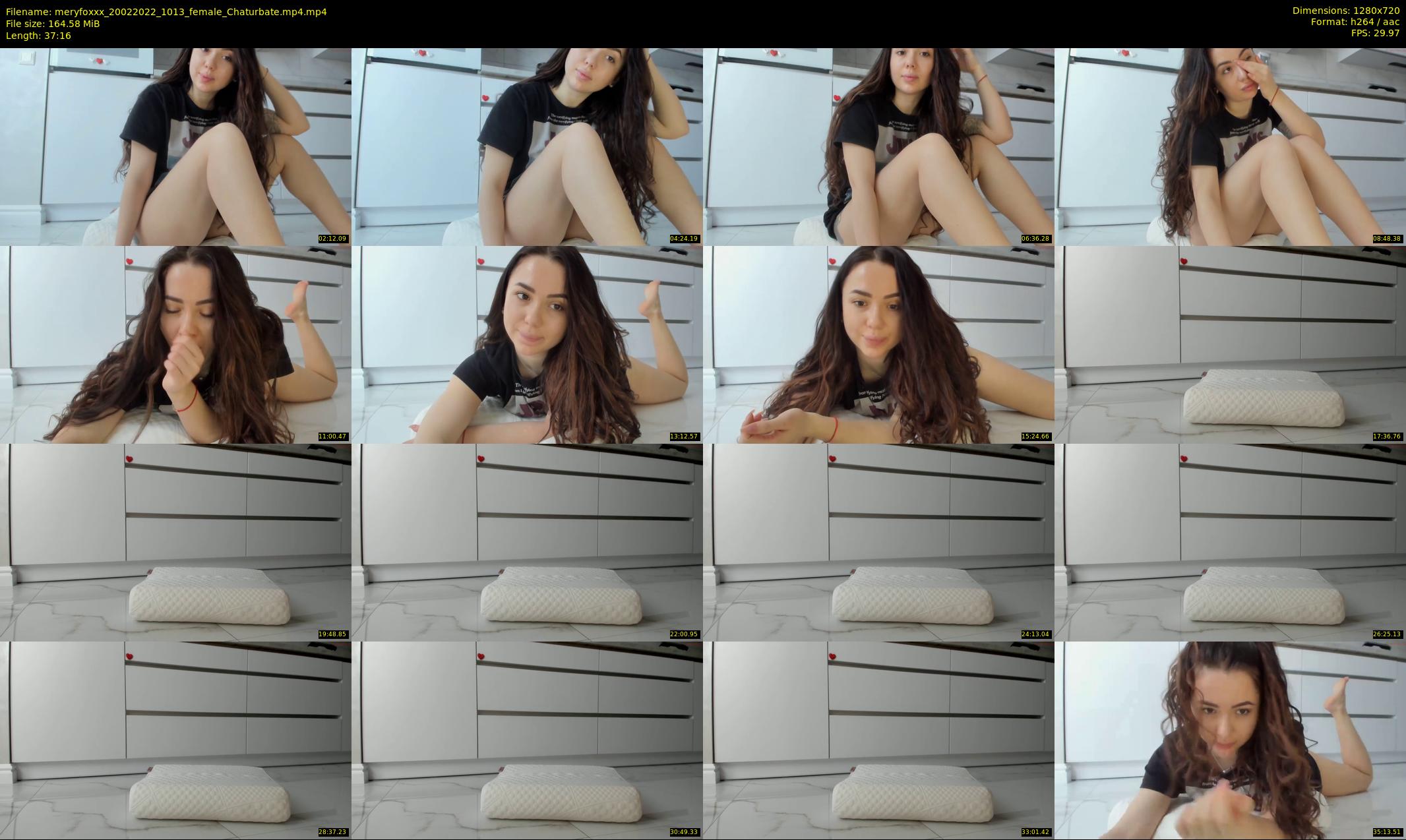 meryfoxxx — 38 minute Chaturbate female cam show recording, 720p, Feb 20, 2022