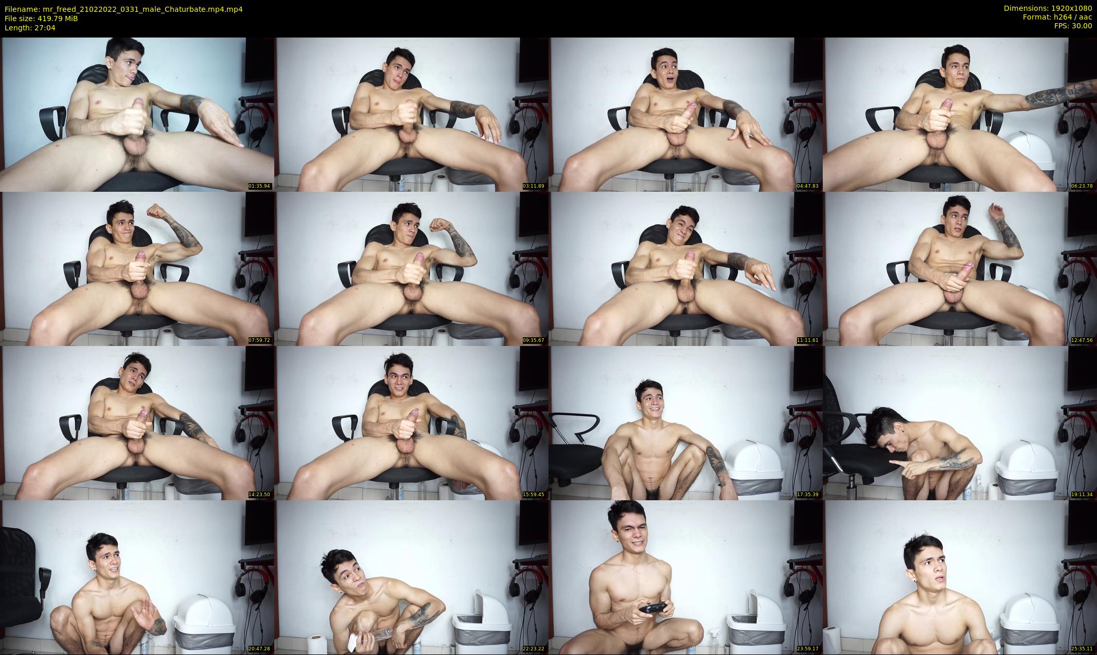 mr_freed — 28 minute Chaturbate male cam show recording, 1080p, Feb 21, 2022