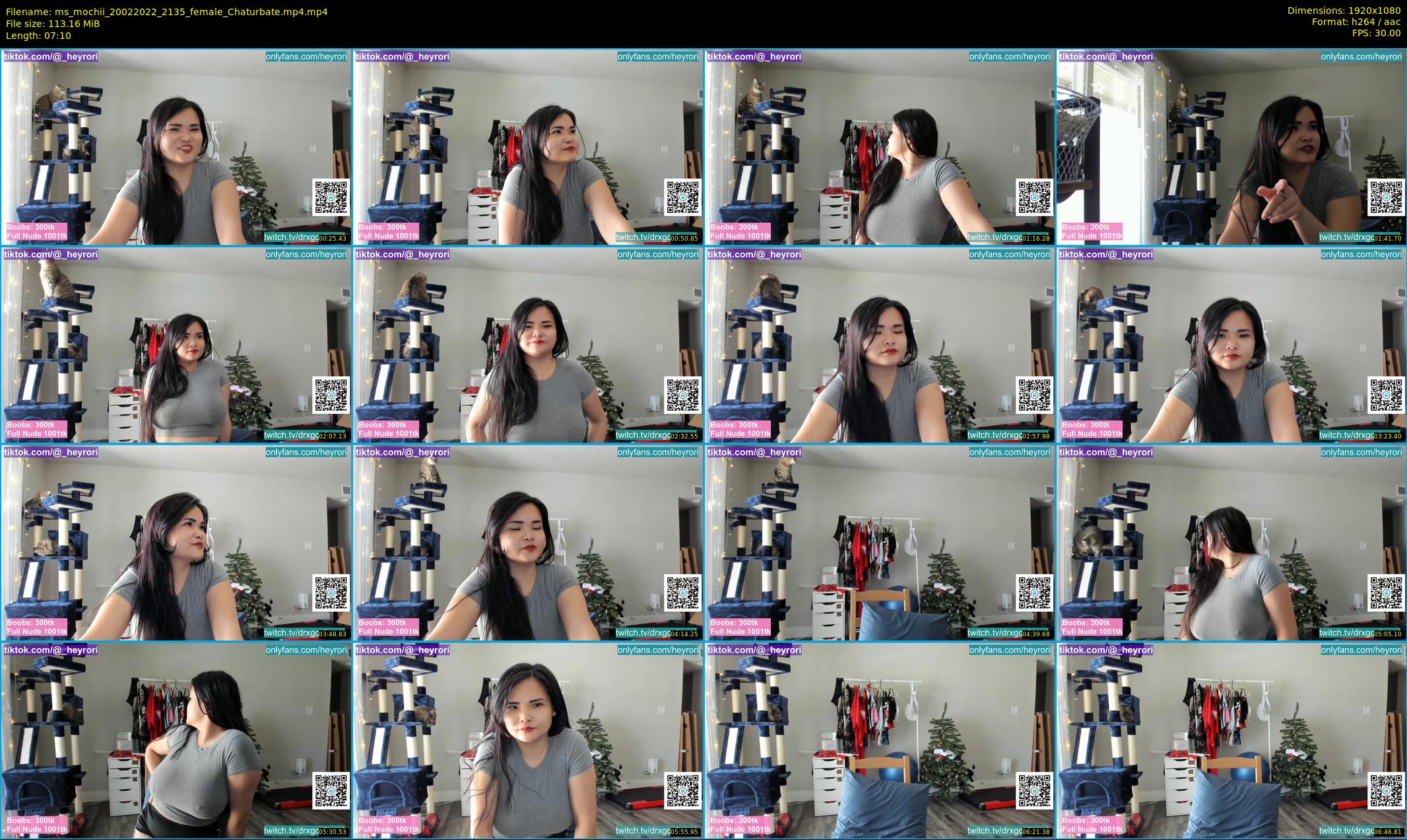 ms_mochii — 8 minute Chaturbate female cam show recording, 1080p, Feb 20, 2022