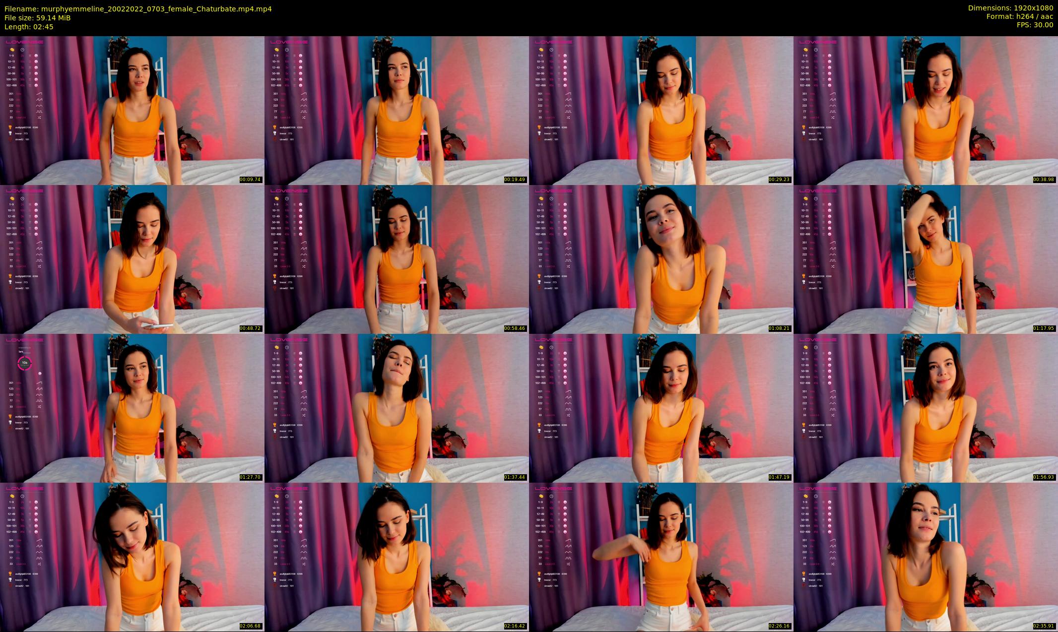 murphyemmeline — 3 minute Chaturbate female cam show recording, 1080p, Feb 20, 2022