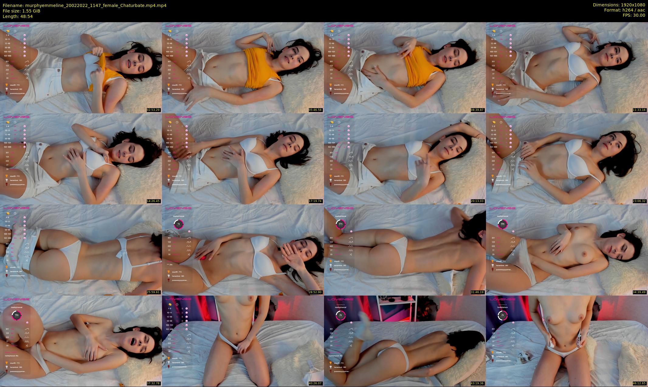 murphyemmeline — 49 minute Chaturbate female cam show recording, 1080p, Feb 20, 2022