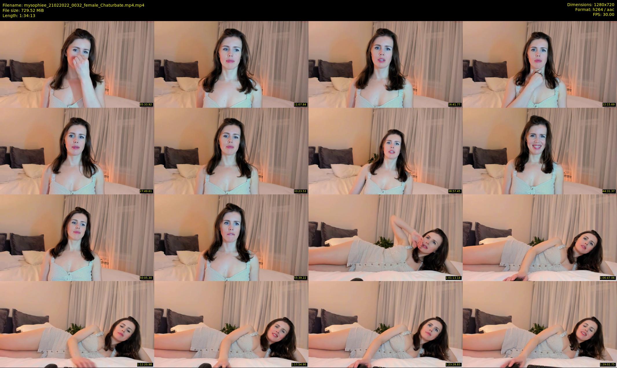 mysophiee — 95 minute Chaturbate female cam show recording, 720p, Feb 21, 2022
