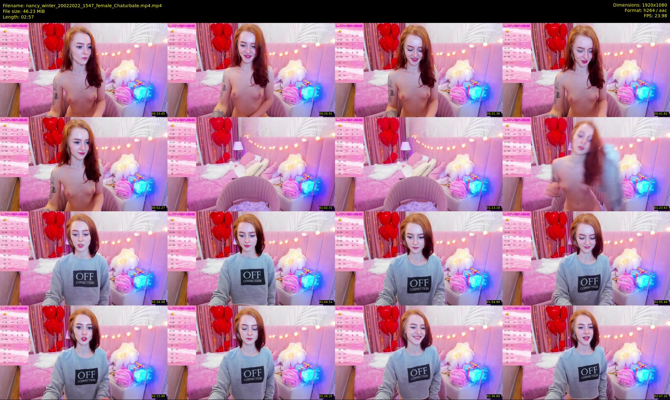 nancy_winter — 3 minute Chaturbate female cam show recording, 1080p, Feb 20, 2022