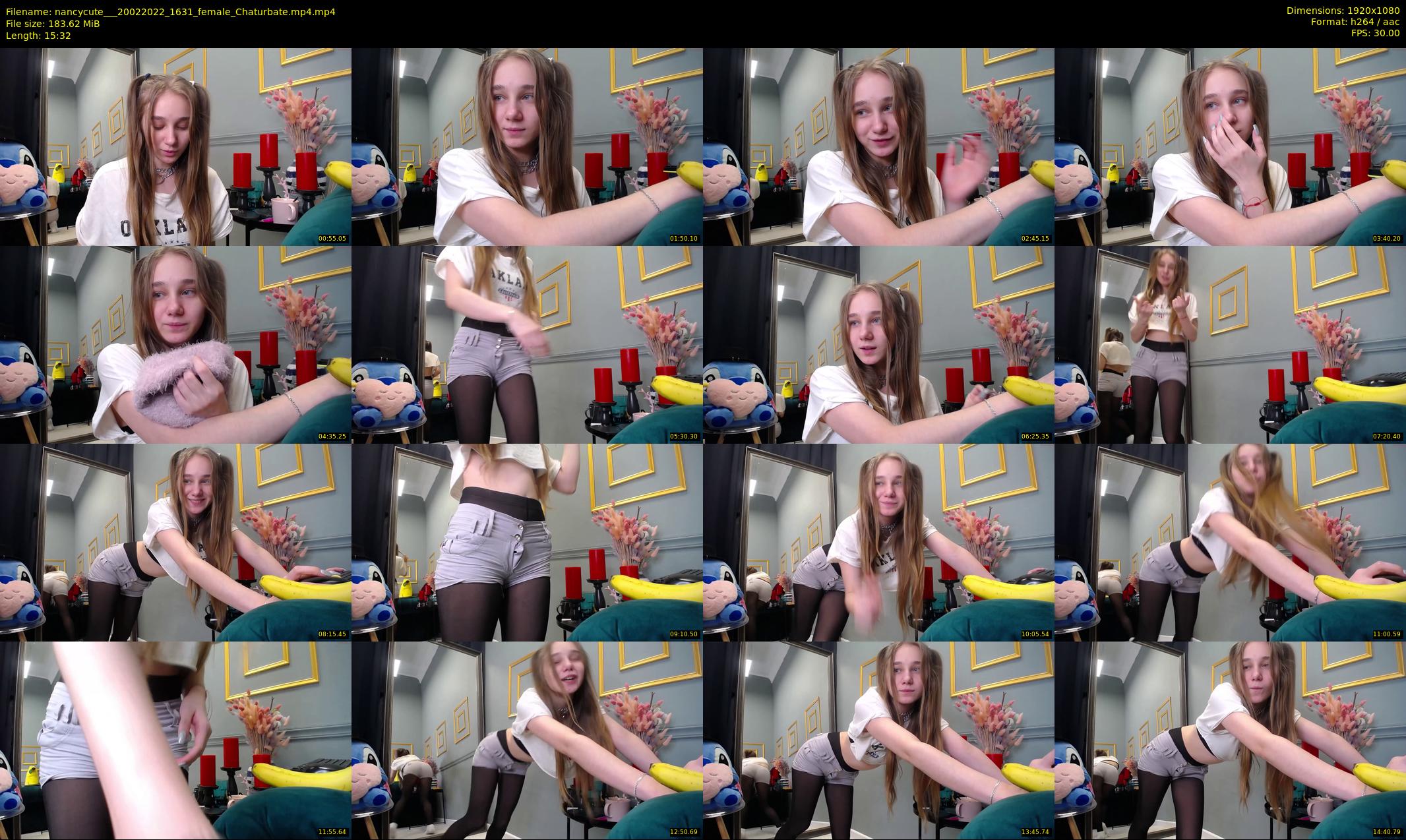 nancycute__ — 16 minute Chaturbate female cam show recording, 1080p, Feb 20, 2022