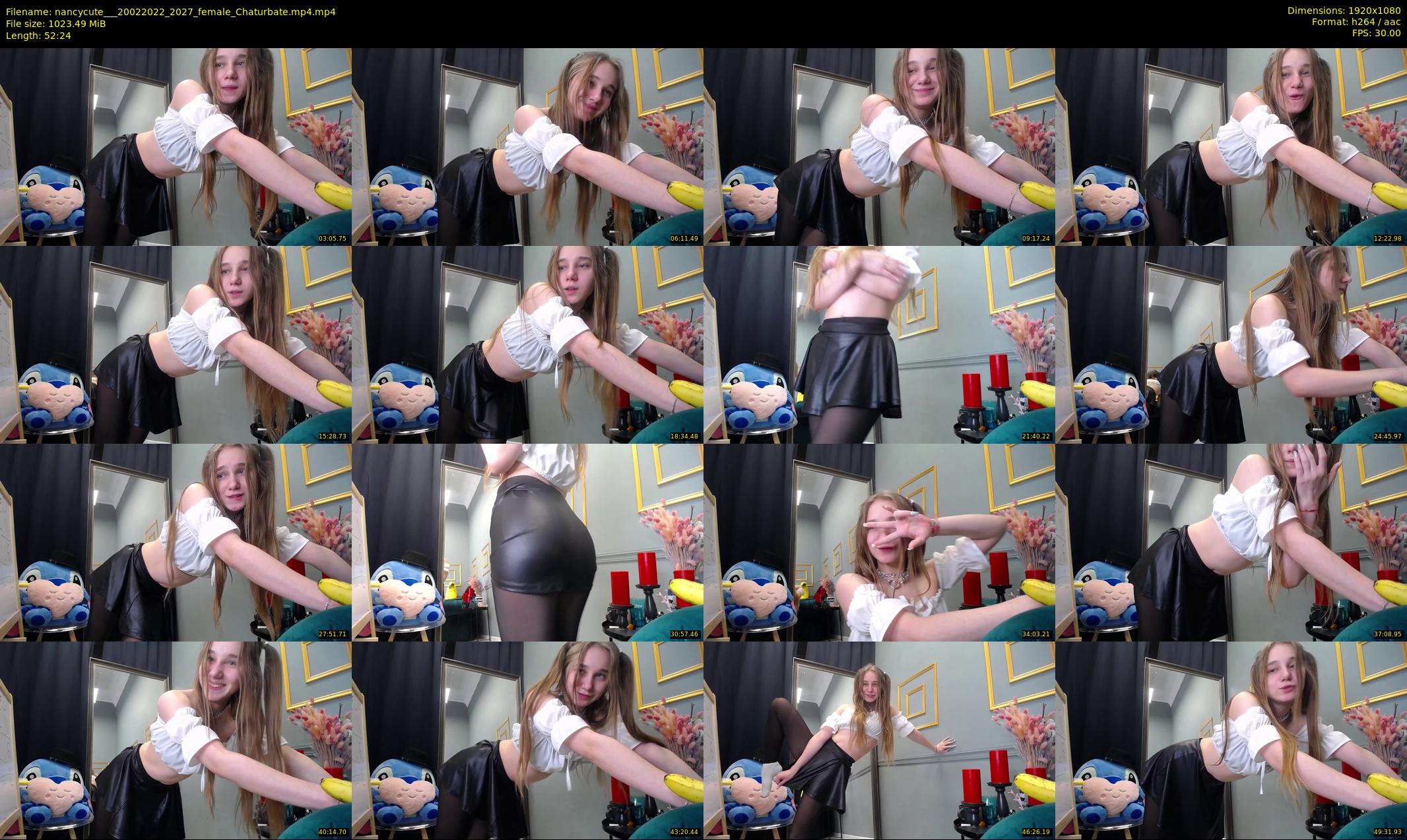 nancycute__ — 53 minute Chaturbate female cam show recording, 1080p, Feb 20, 2022