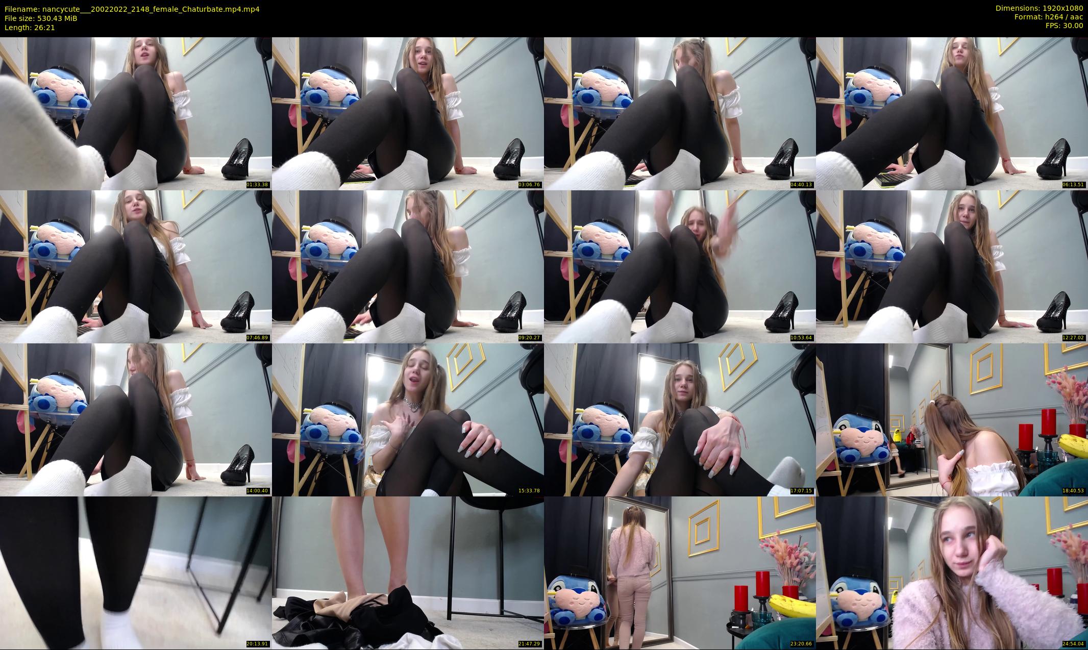 nancycute__ — 27 minute Chaturbate female cam show recording, 1080p, Feb 20, 2022