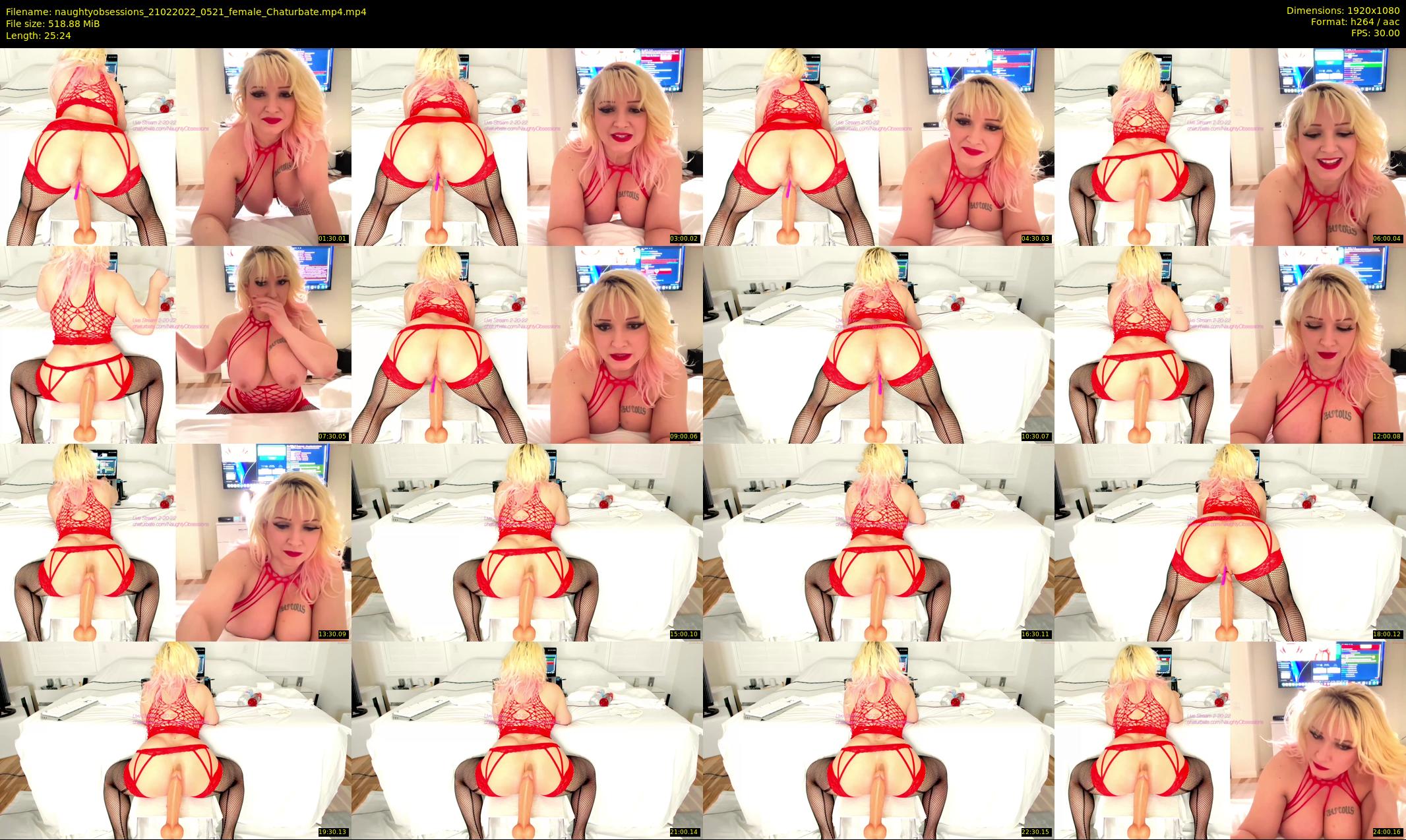 naughtyobsessions — 26 minute Chaturbate female cam show recording, 1080p, Feb 21, 2022