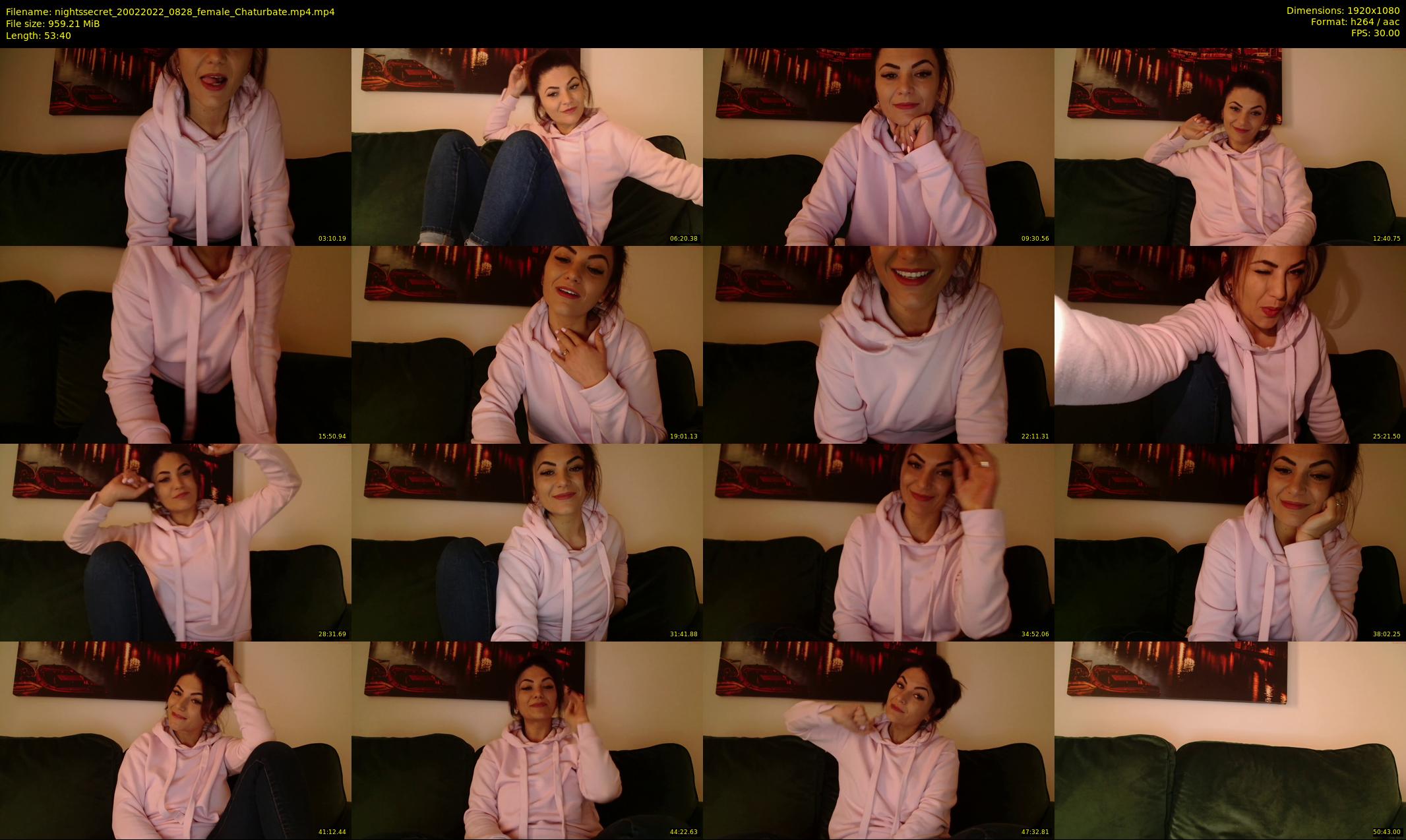 nightssecret — 54 minute Chaturbate female cam show recording, 1080p, Feb 20, 2022