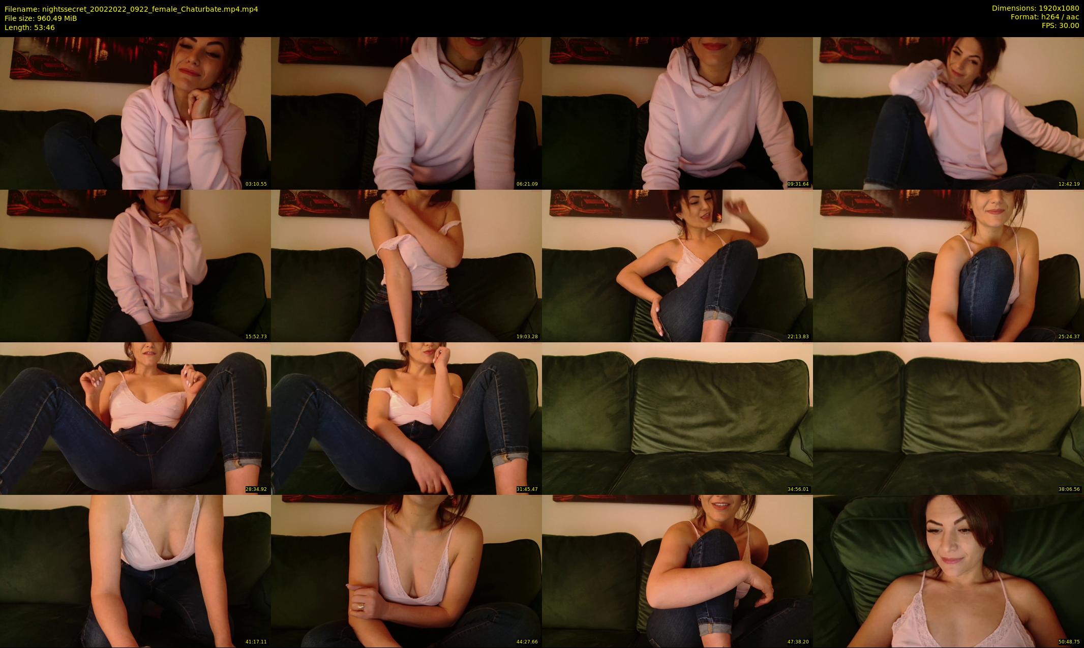 nightssecret — 54 minute Chaturbate female cam show recording, 1080p, Feb 20, 2022